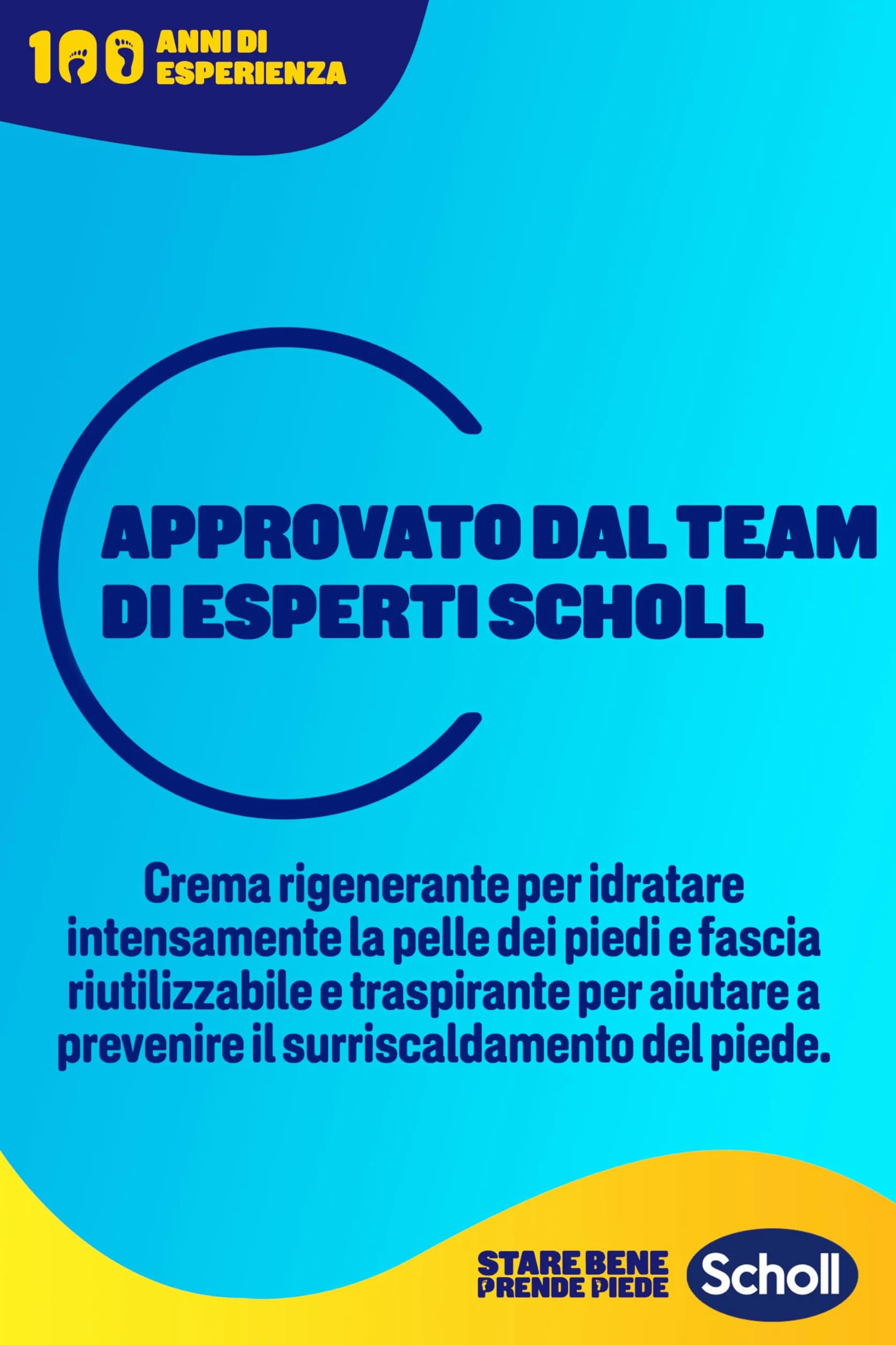 Scholl Overnight Foot Renewal Kit, Crema Piedi con Urea 5% e Calzini Riutilizzabili
