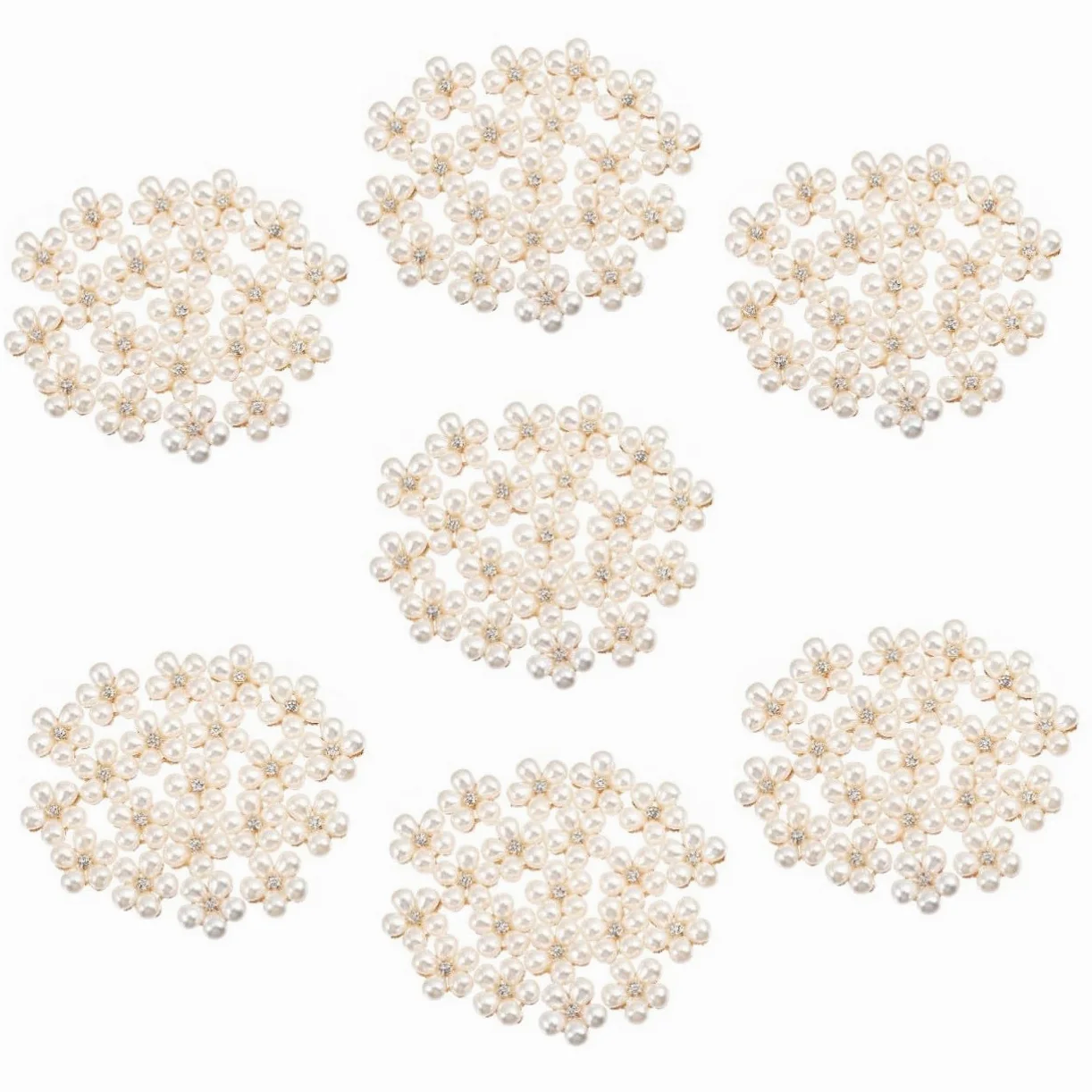VICASKY 140 Pezzi Fermagli Eleganti con Accessori per e Decorazioni Artigianali Resistenti e Versatili per e