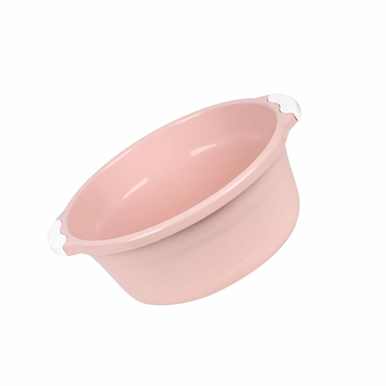 2 Pezzi Vaschetta i Piedi in Plastica Rosa Multifunzionale e Salubre per Bagno e Cucina Materiale Pp Resistente e Leggero