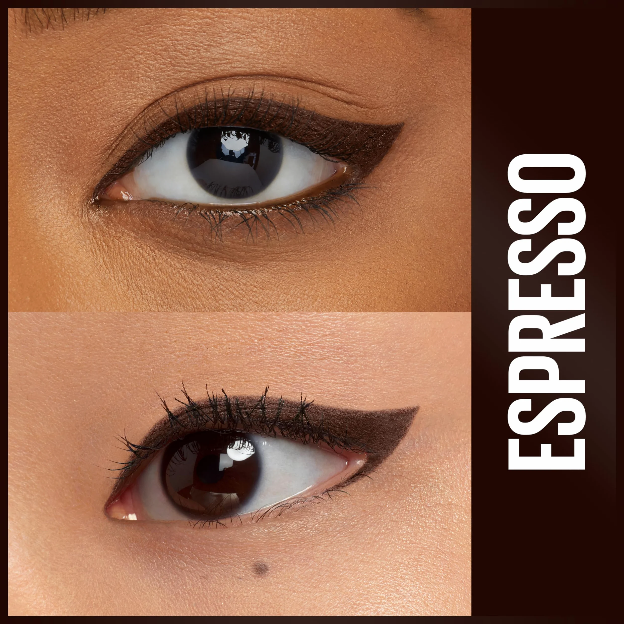 Maybelline New York Unstoppable Eyeliner, Espresso, 2 pezzi