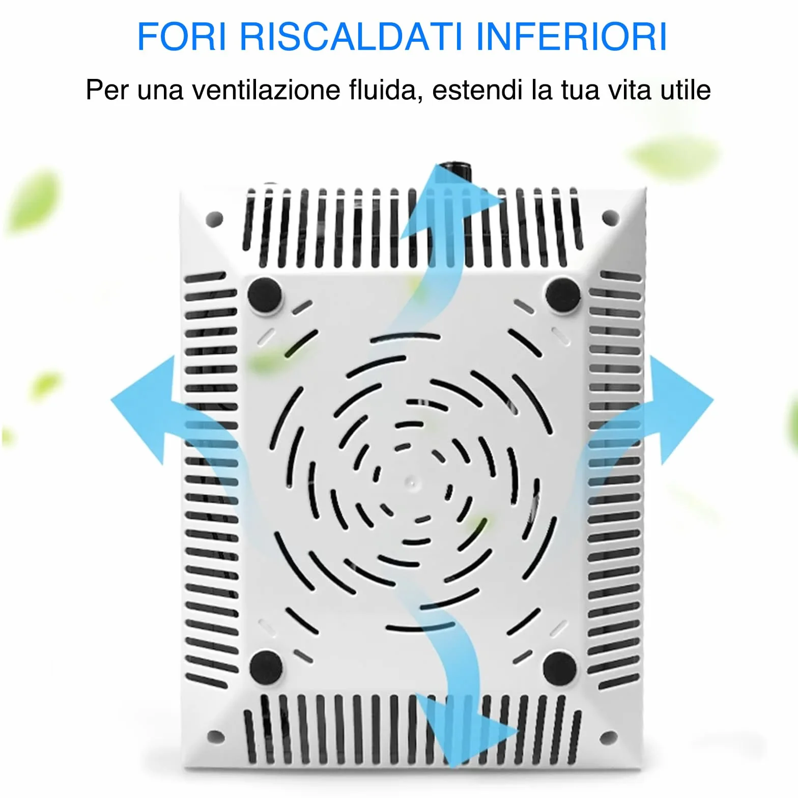 VOLTIX Aspiratore Unghie Professionale da Tavolo per Pedicure e Manicure, Aspirapolvere per Unghie con Velocità e Intensità di Aspirazione Regolabili, Raccoglitore di Polvere per Unghie (Bianco)