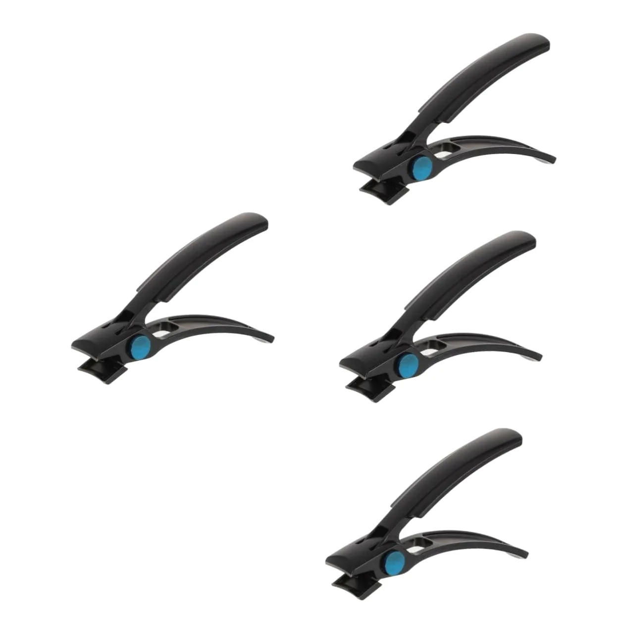 Healvian 4 Pezzi Tagliaunghie Antispruzzo Strumento Per Arte Del Chiodo Lama Per Affilare Le Unghie Gatto Artiglio Trimmer Cesoie Per Unghie Strumenti Per Unghie Tagliaunghie Suite
