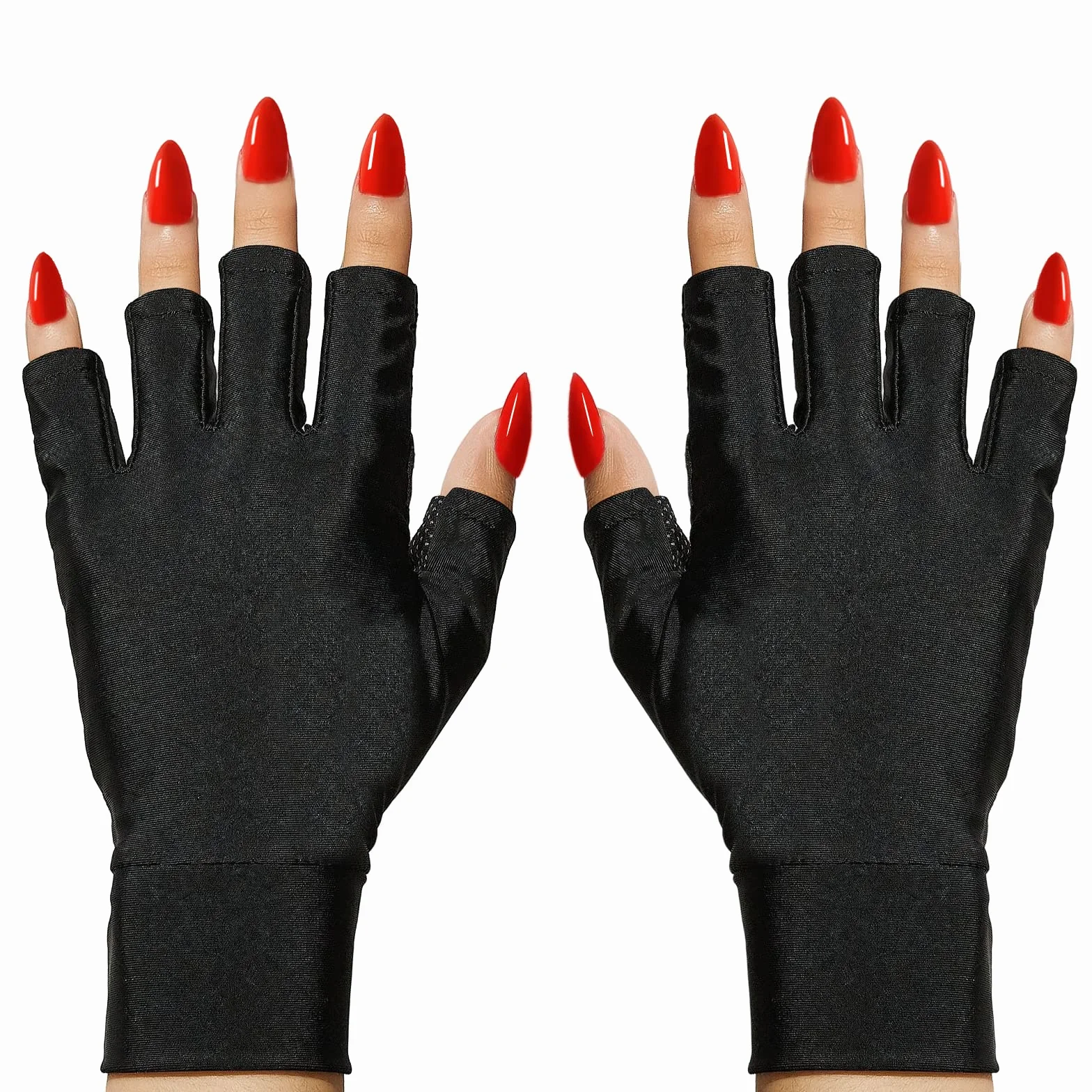 Makartt Guanti Anti UV UPF50+ per Gel Nails, Manicure, Asciugatrice