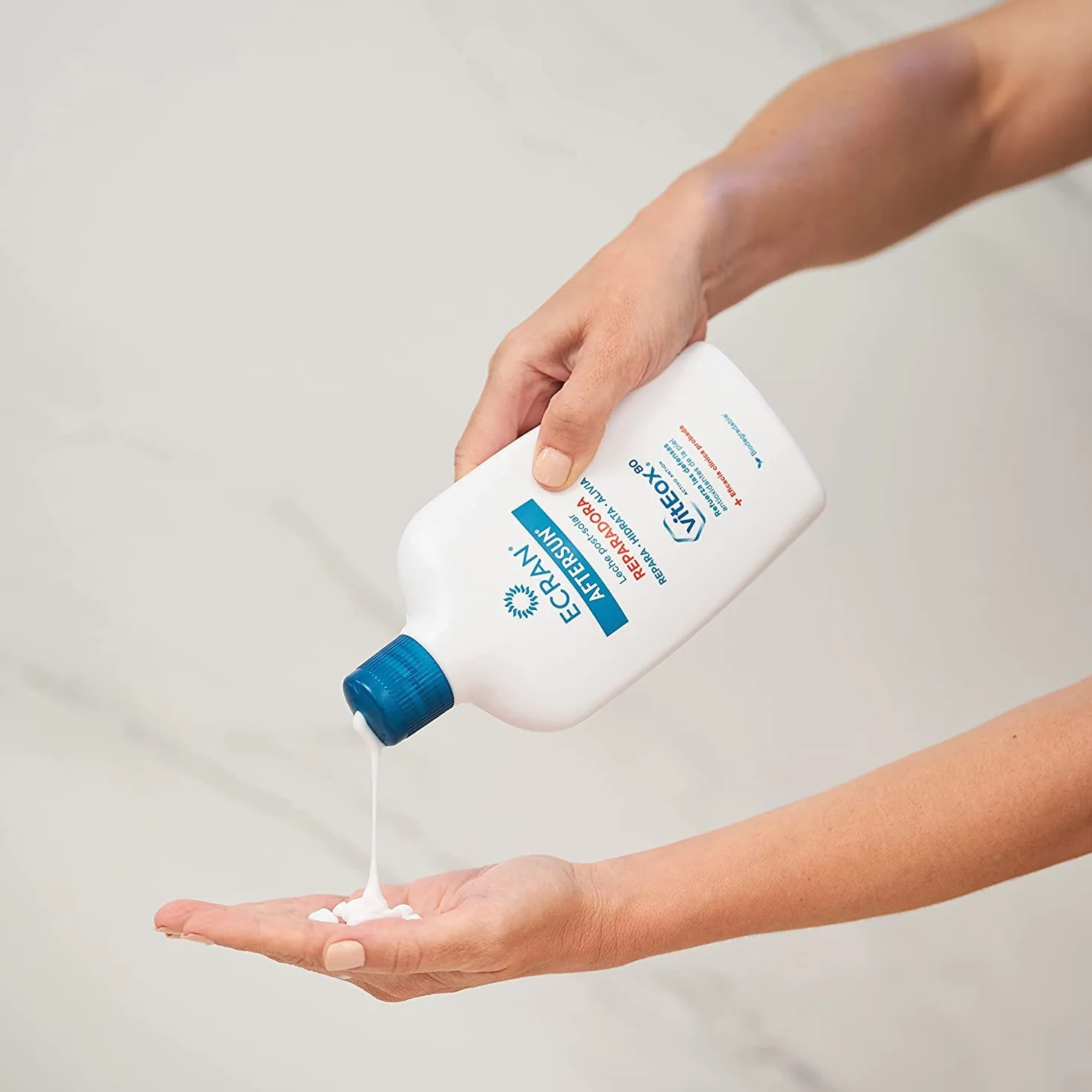 Leche Post-solar Hidratante Y Reparadora 400ml Blanco Almond