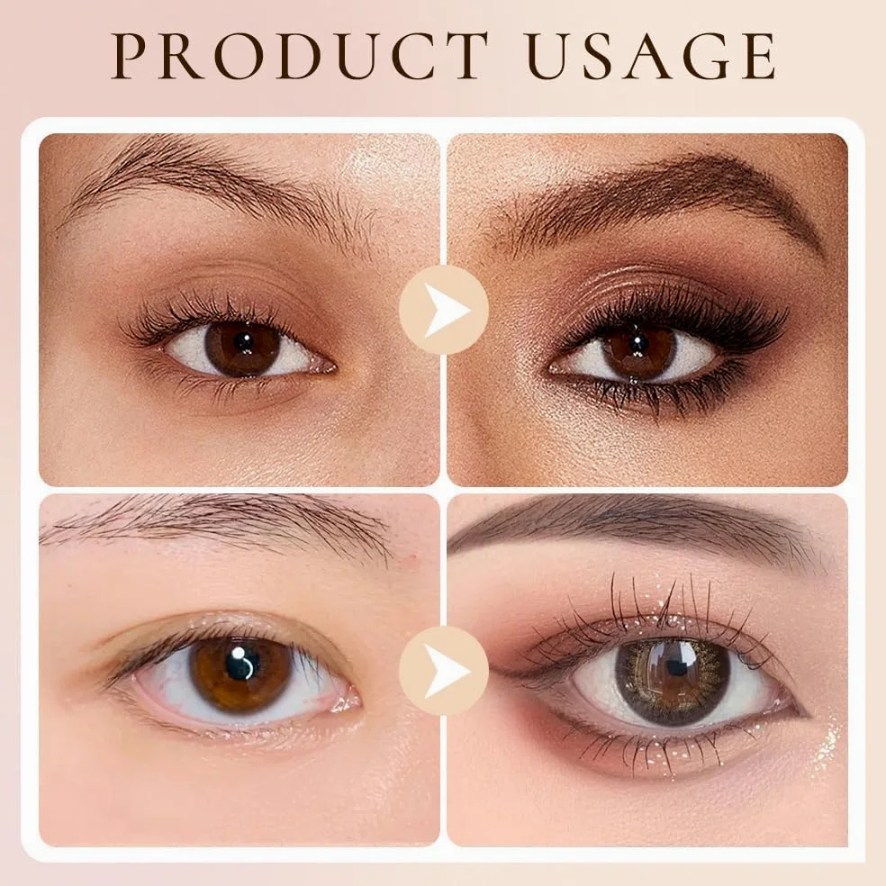 Ombretto Stick Crema Brillante Ombretto Stick 16 Colori Evidenziatore Penna Eyeliner Ombretto Glitter Impermeabile, Trucco Occhi Sfumabile, Vegano e Cruelty-Free (Color : 16 Color)