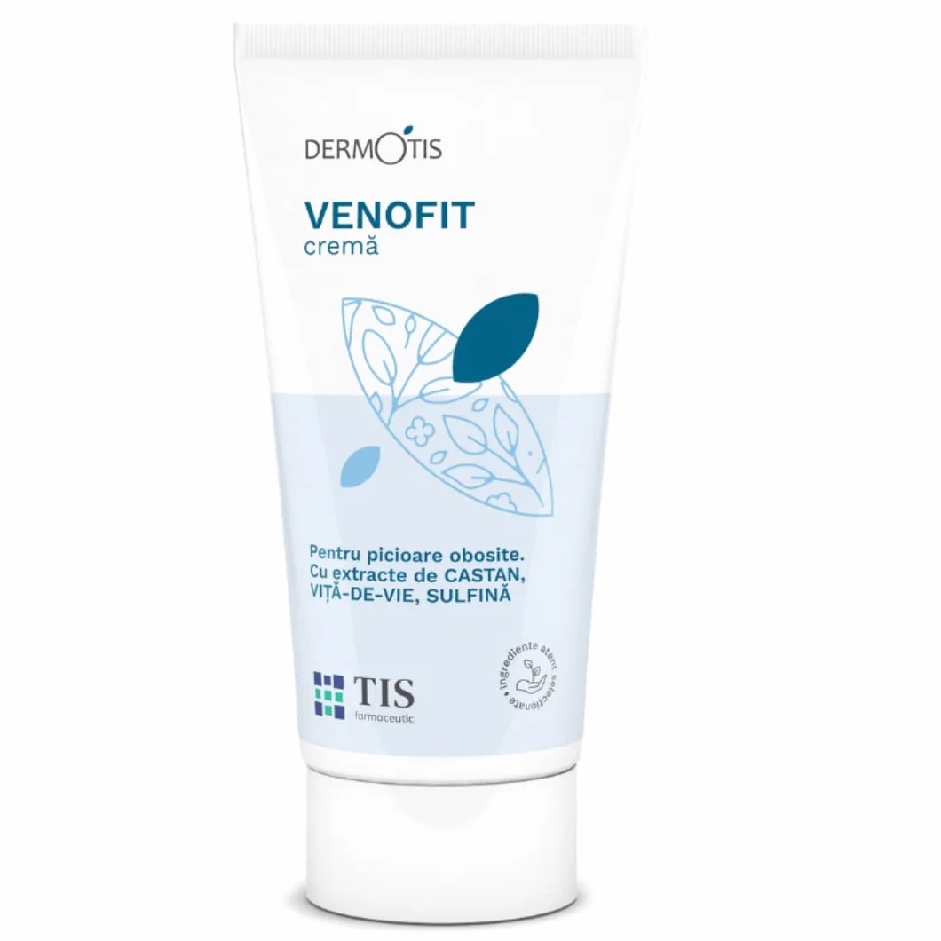 VenoFIT Crema Per Vene Varicose, Problemi Di Circolazione Venosa, Capillari Fragili, Gambe Doloranti, Riduce il Gonfiore, Azione Venotonica, Gambe e Piedi Stanchi, Gonfie, Pesanti e Senza Riposo -50g
