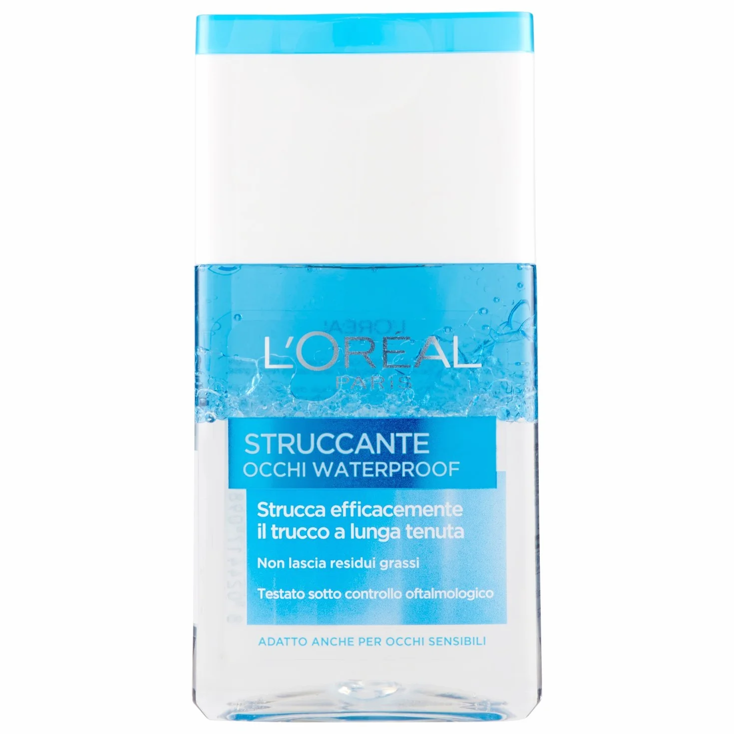 L'Oréal Paris Struccante Occhi Waterproof, Strucca Efficacemente il Trucco a Lunga Tenuta, No Residui Grassi, 125 ml