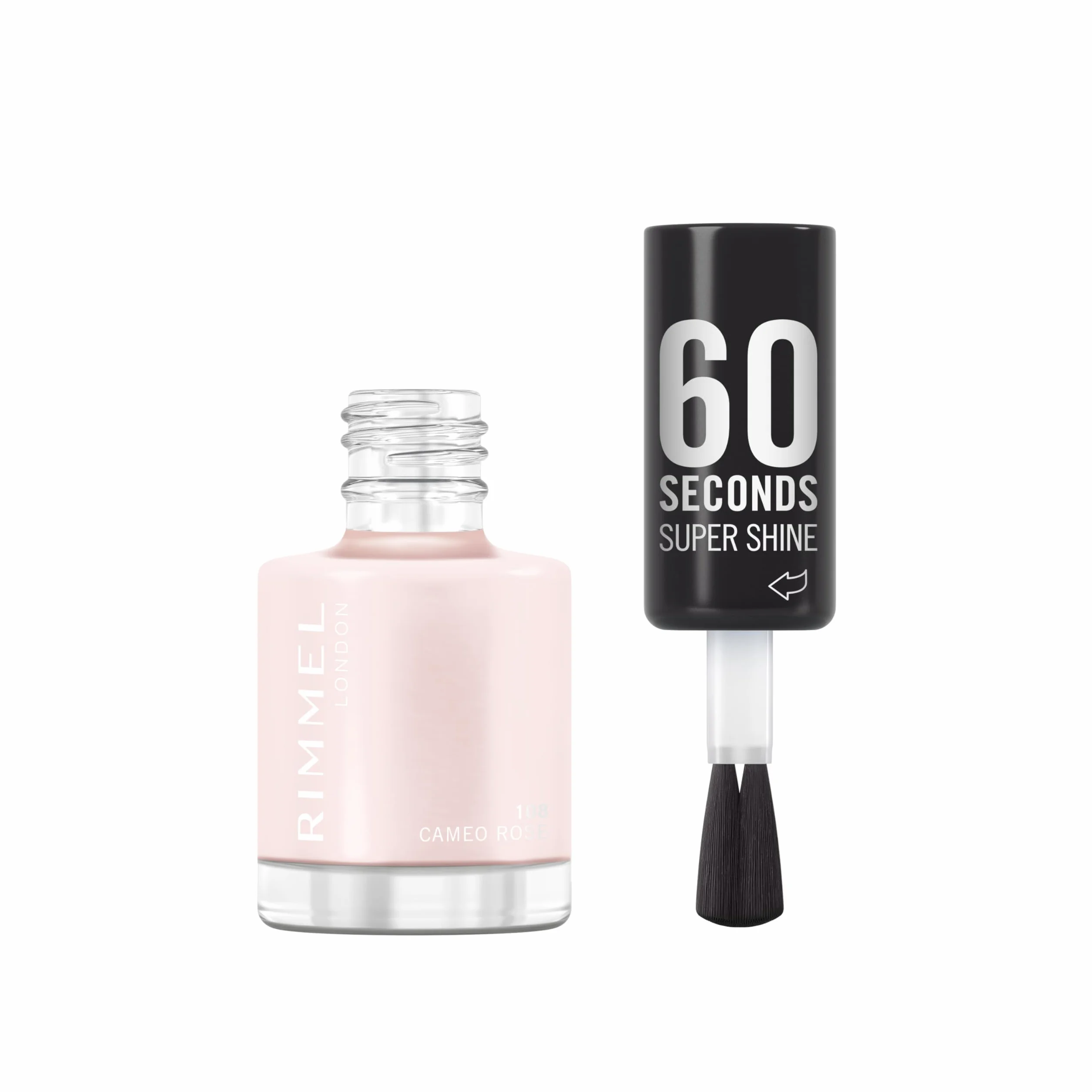 Rimmel 60 Seconds Super Shine Smalto 8 ml 108 Cameo Rose