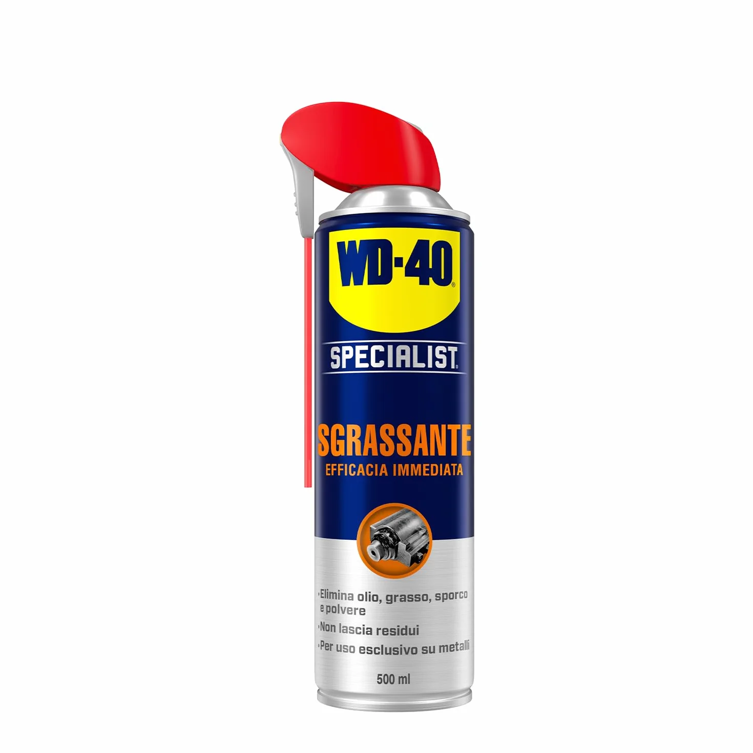 WD-40 Specialist Sgrassante Spray Doppia Posizione Lubrificante 500ml