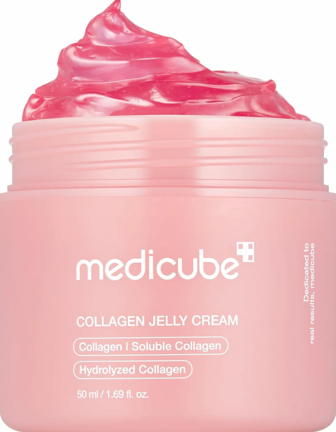 medicube Collagen Jelly Cream - Crema Viso con Collagene Idrolizzato, Niacinamide e Acido Ialuronico Per un effetto Rimpolpante e Idratante, Jelly Texture - Skincare Coreana, 50ml
