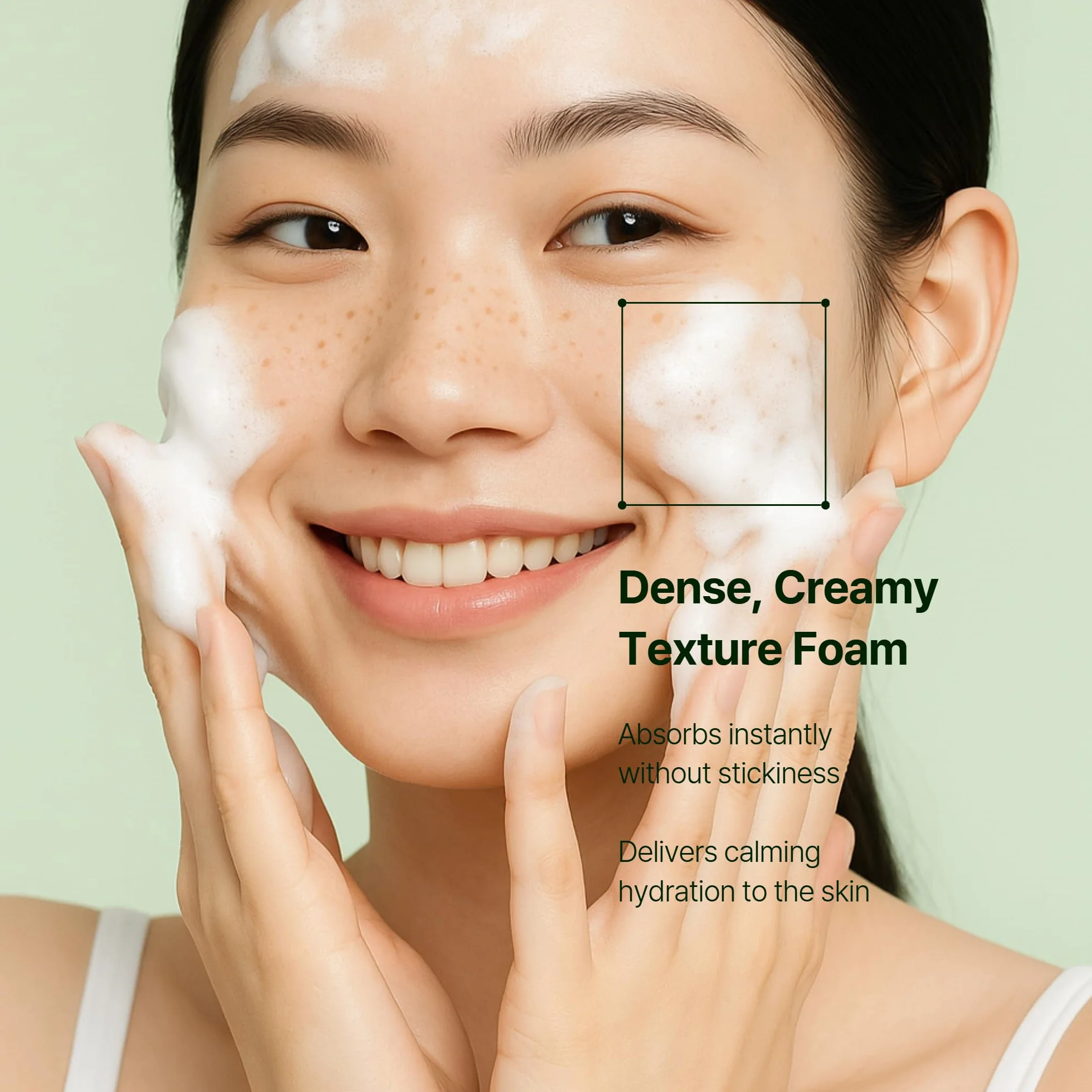 Orien Artemisia Zero Film Schiuma detergente 5,07 fl.oz, 150ml ㅣDetossificazione quotidiana Rimozione dei punti neri Nessuna ostruzione dei pori Cura della pelle coreana doppia pulizia