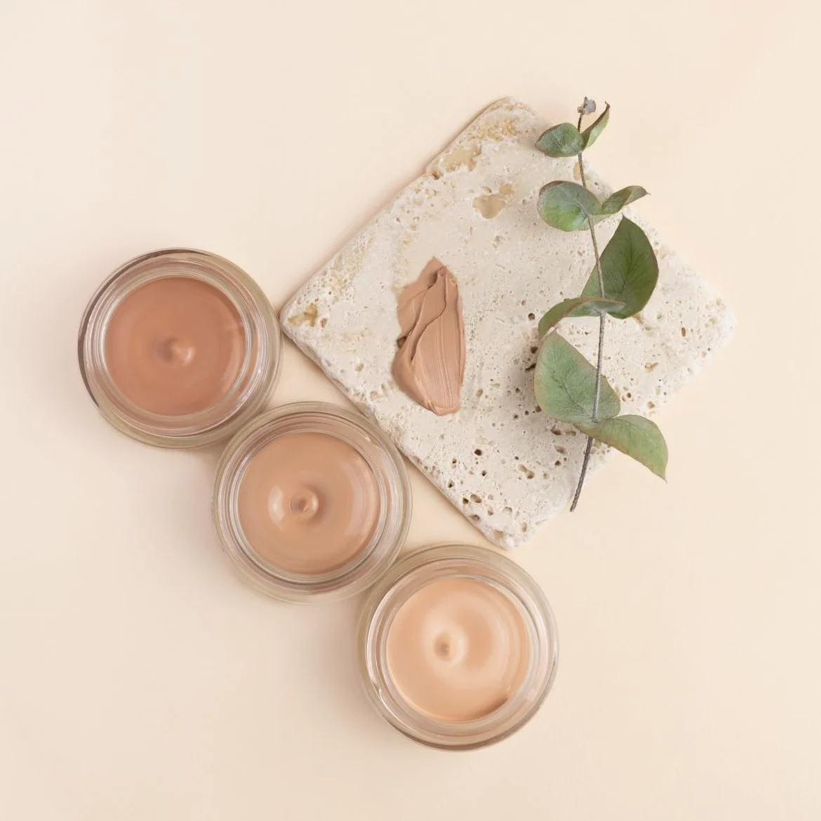 LEPO | Fondotinta Cream to Powder BioSense N. 02 Nude, con Olio di Cocco e Amido di Tapioca Bio, Pelle levigata e Idratata Tutto il Giorno