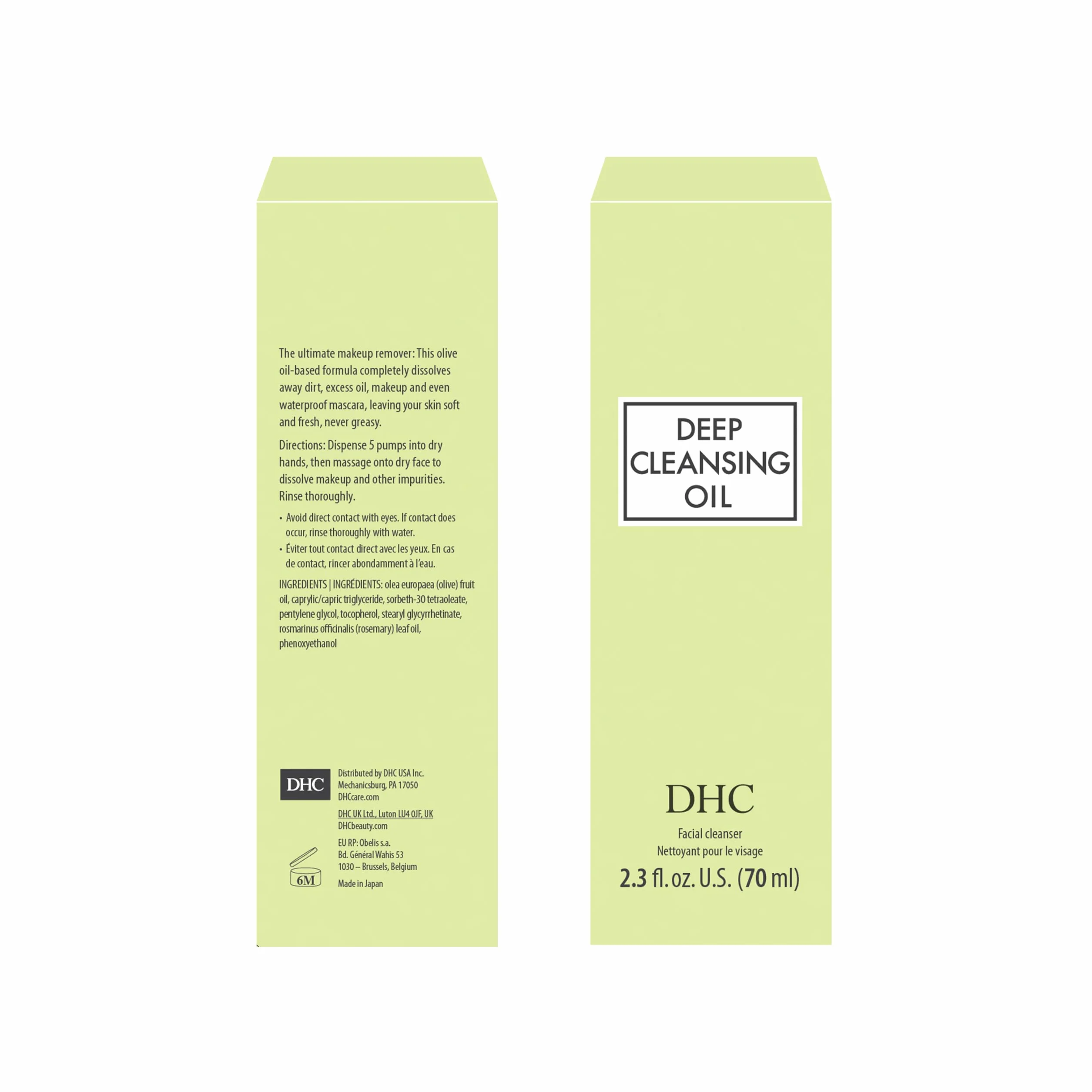 DHC Deep Cleansing Oil, 200 ml e 70 ml