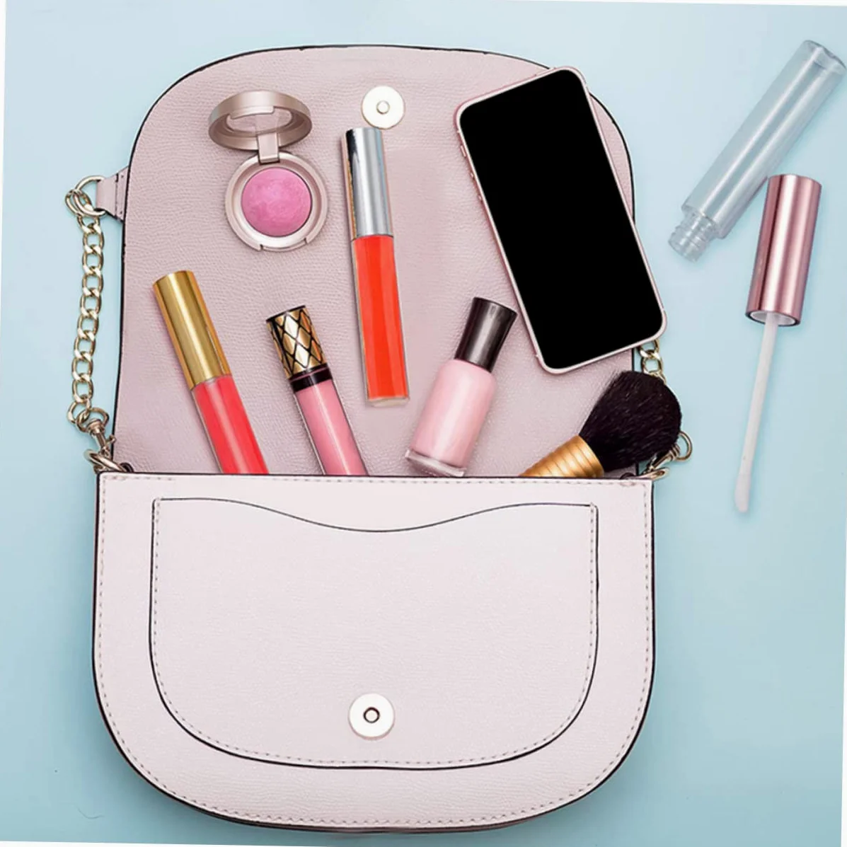 Tubi per Lucidalabbra Facili da Usare 30 Pezzi in ABS da 10ml Leggeri e Portatili, per Fai-da-te e Viaggio | Mini Contenitori per Rossetto, per Viaggio e Diy, Leggeri e Facili da Usare