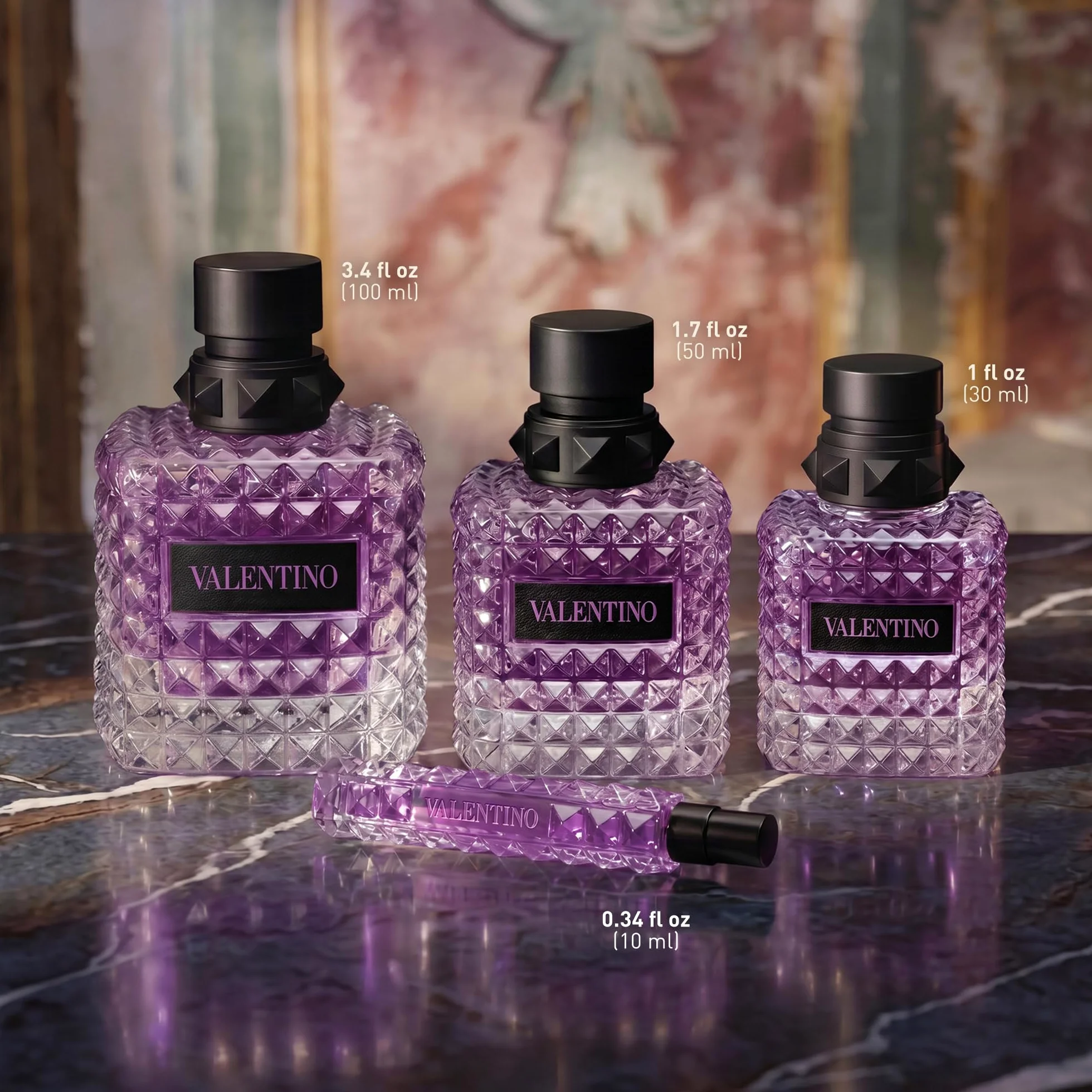 Eau de parfum donna Valentino Born in roma donna purple melancholia