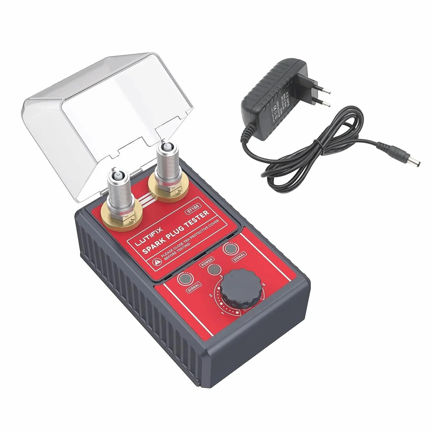 Tester per candele analizzatore di sistema a doppio foro 0-6000 giri/min per autoveicoli