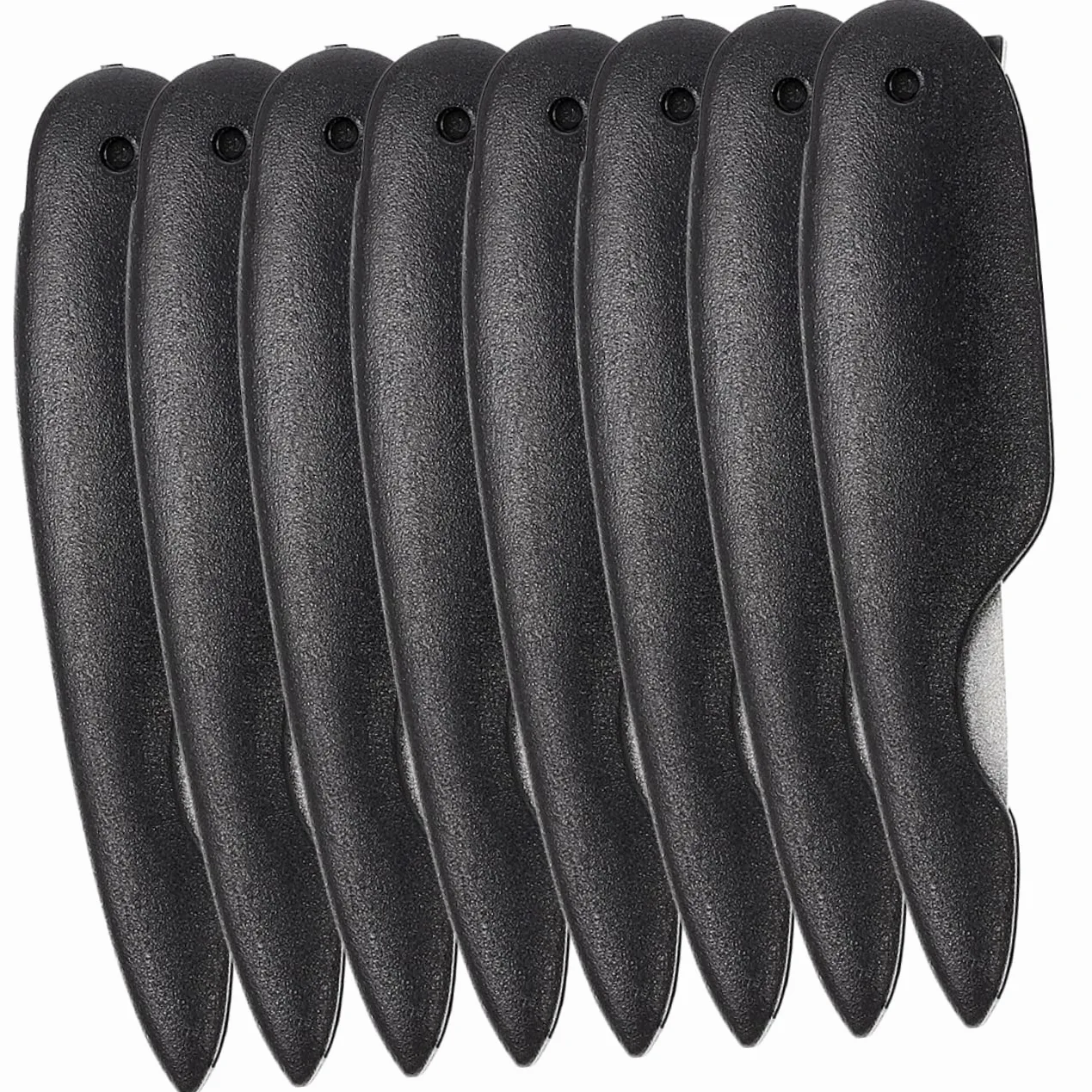 WOONEKY 40 Pz lima per unghie pieghevole lima per unghie tascabile piccole lime per unghie tagliaunghie unghia piccola lime per unghie alla rinfusa lime per tagliare le unghie AbS Black