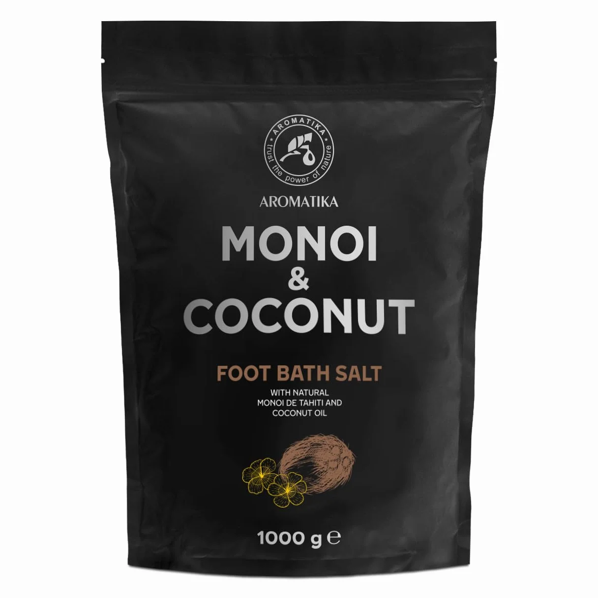 Sale per Pediluvio Monoi de Tahiti e Cocco 1000g - Pediluvio Marino Naturale