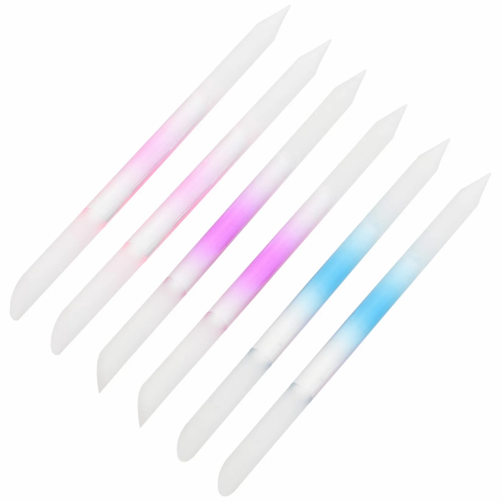 Healeved 18pezzi Limette Per Unghie Colorato Strumenti Pratici Per Manicure e Bellezza Delle Unghie Facili Da Usare e Portatili Per Perfetta