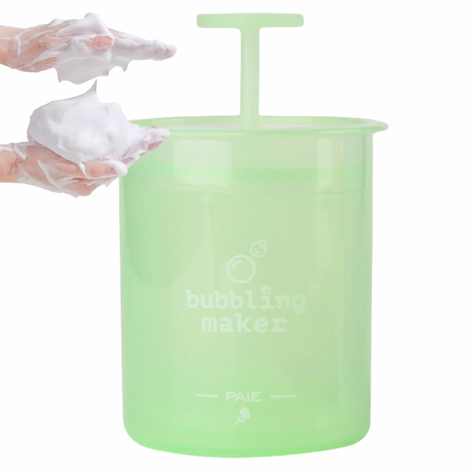Schiumatore per lavaggio del viso, creatore di schiuma,Bottiglie schiumogene per la pulizia del viso Bubble Foamer | Strumento ergonomico per la pulizia del viso, creatore di schiuma