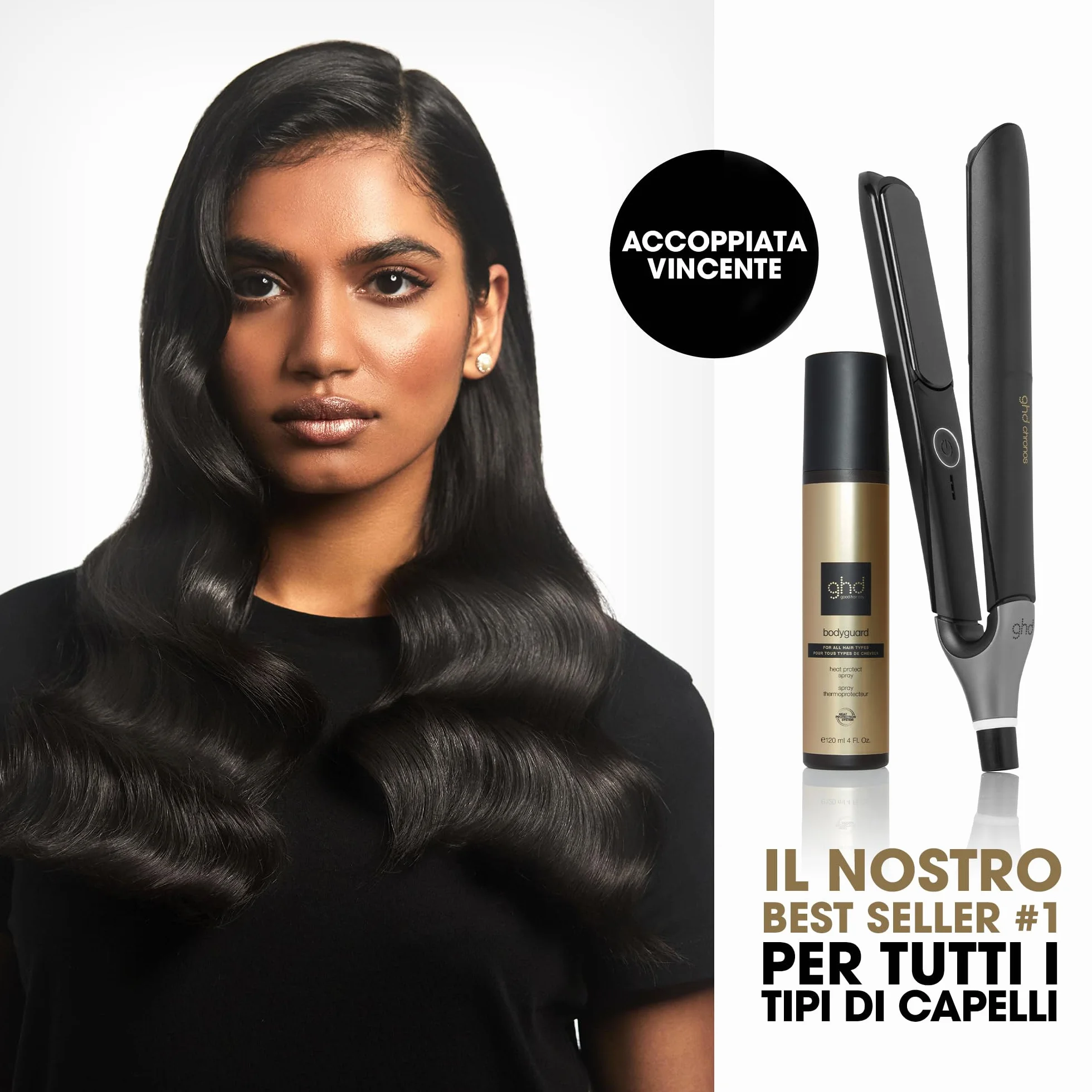 ghd Bodyguard Spray Termoprotettore per Capelli Heat Protection System 120 ml