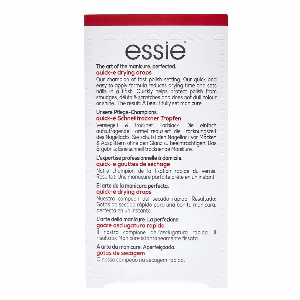 Essie Gocce Asciugatura Essie Manicure, , Quick-E, 13,5 ml