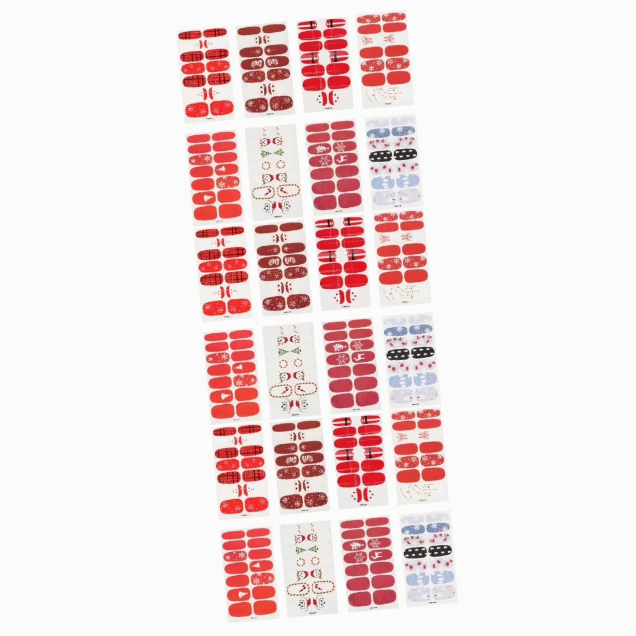 FRCOLOR 3 Set Adesivi Natalizi Per Nail Art Adesivi Unghie Natale Per Unghie Natalizie Adesivo Per ie Decalcomania Decalcomanie Per ie ie Etichetta 8 Fogli * 3