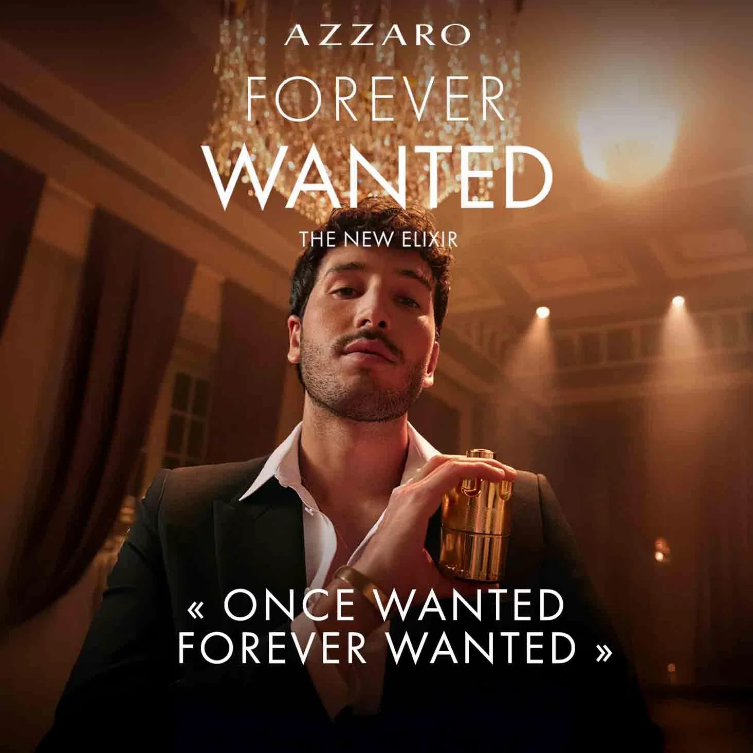 Azzaro Forever Wanted Elixir Profumo Uomo, Fragranza Maschile Intensa e Audace, Note Legnose, Fruttate e Cuoiate, Con Frutti Rossi e Cardamomo Speziato, A Lunga Durata Fino a 12 Ore