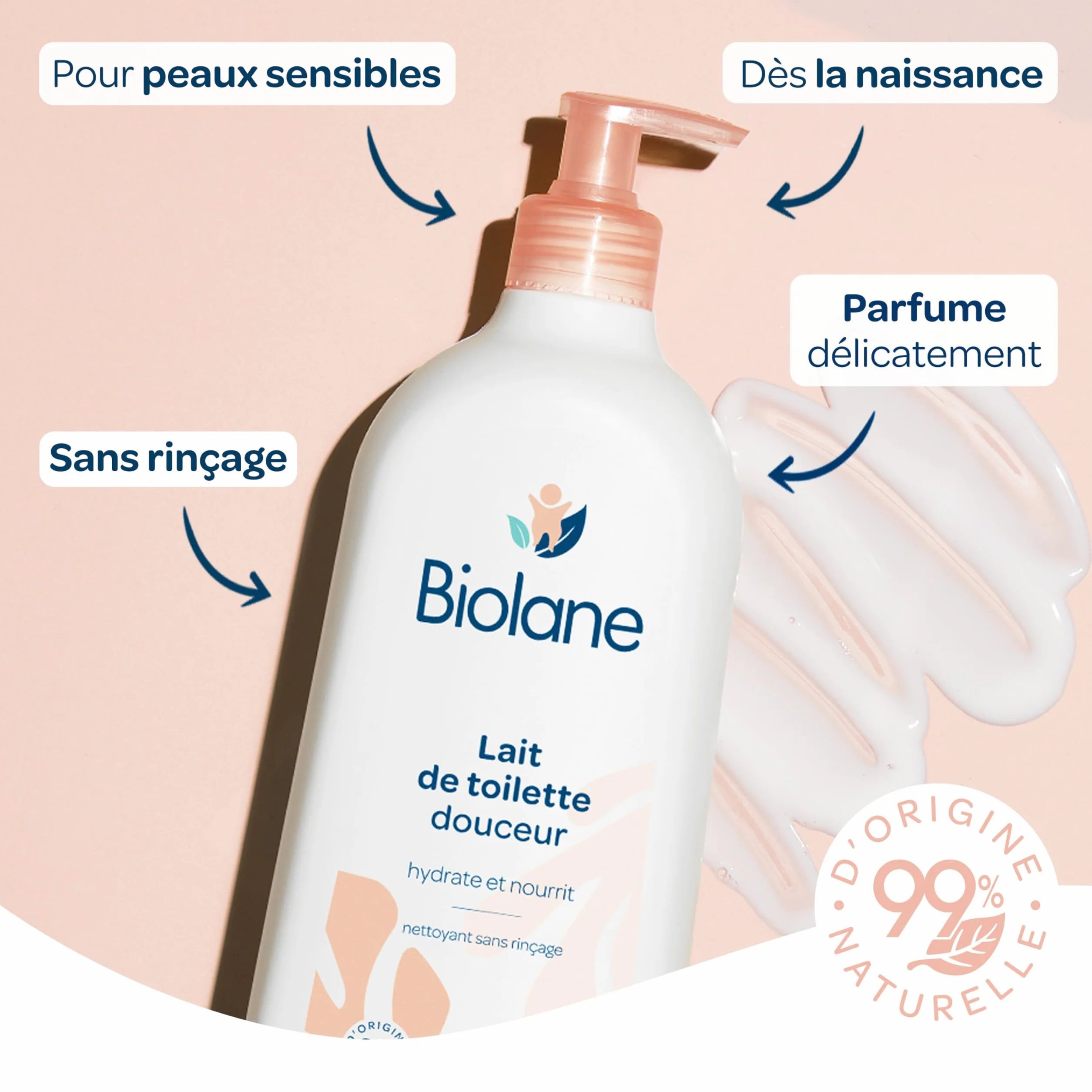 Biolane Latte detergente delicato 750 ml