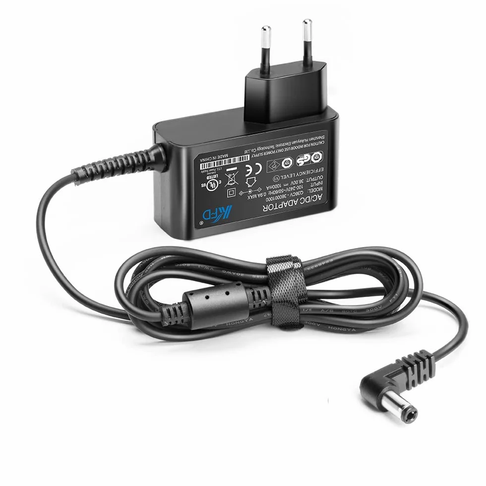 KFD 36V Alimentatore Caricabatterie per CND Lampada Shellac LED Lampada UV Nageltrockner YS35-3601000U Lampada LED Lampentrockner 9200 90200 09200 C09200 JP3600 GM-769323 769323 Caricatore Adattatore