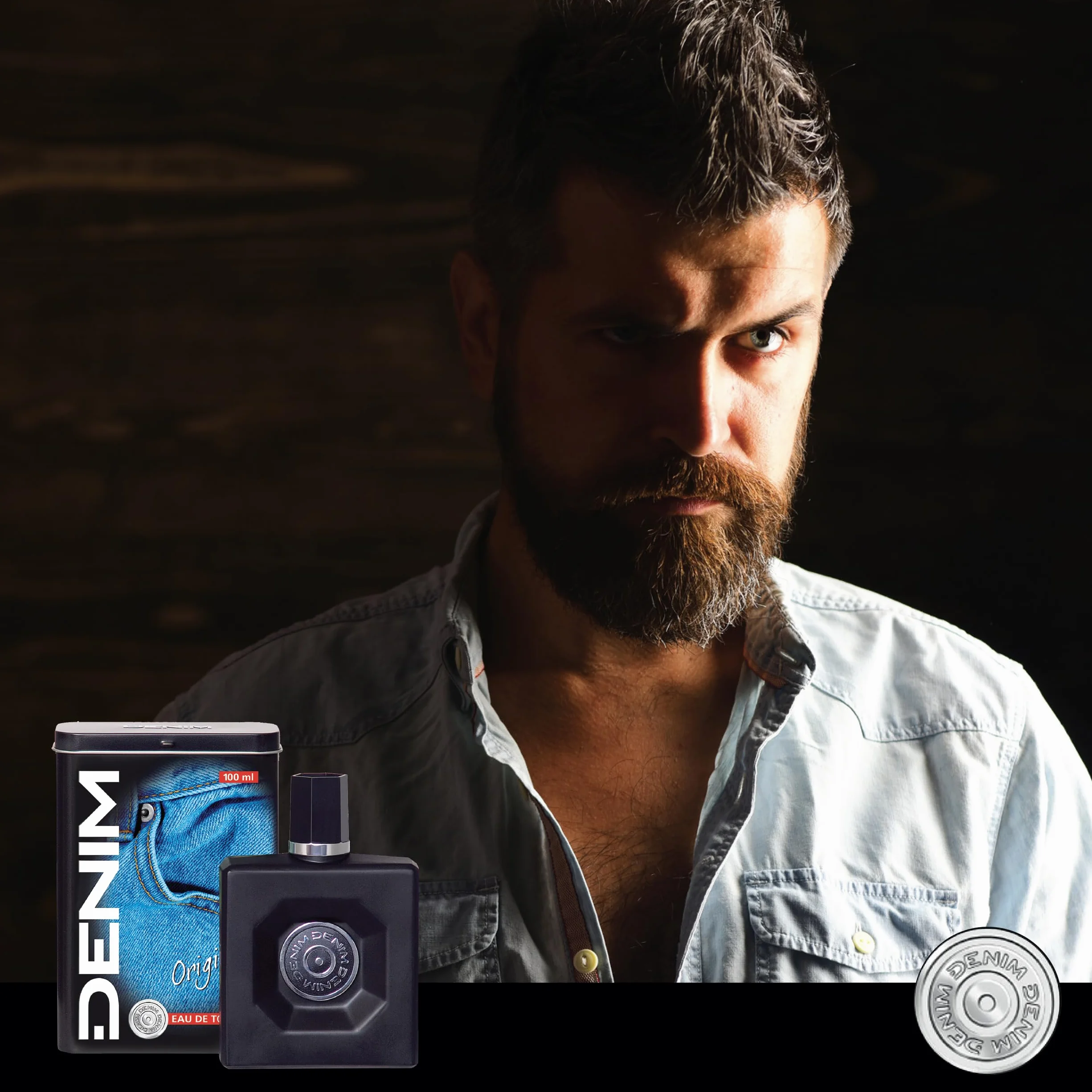 Denim - Original Eau de Toilette, Uomo, Avvolgente e Seduttivo, 100ml
