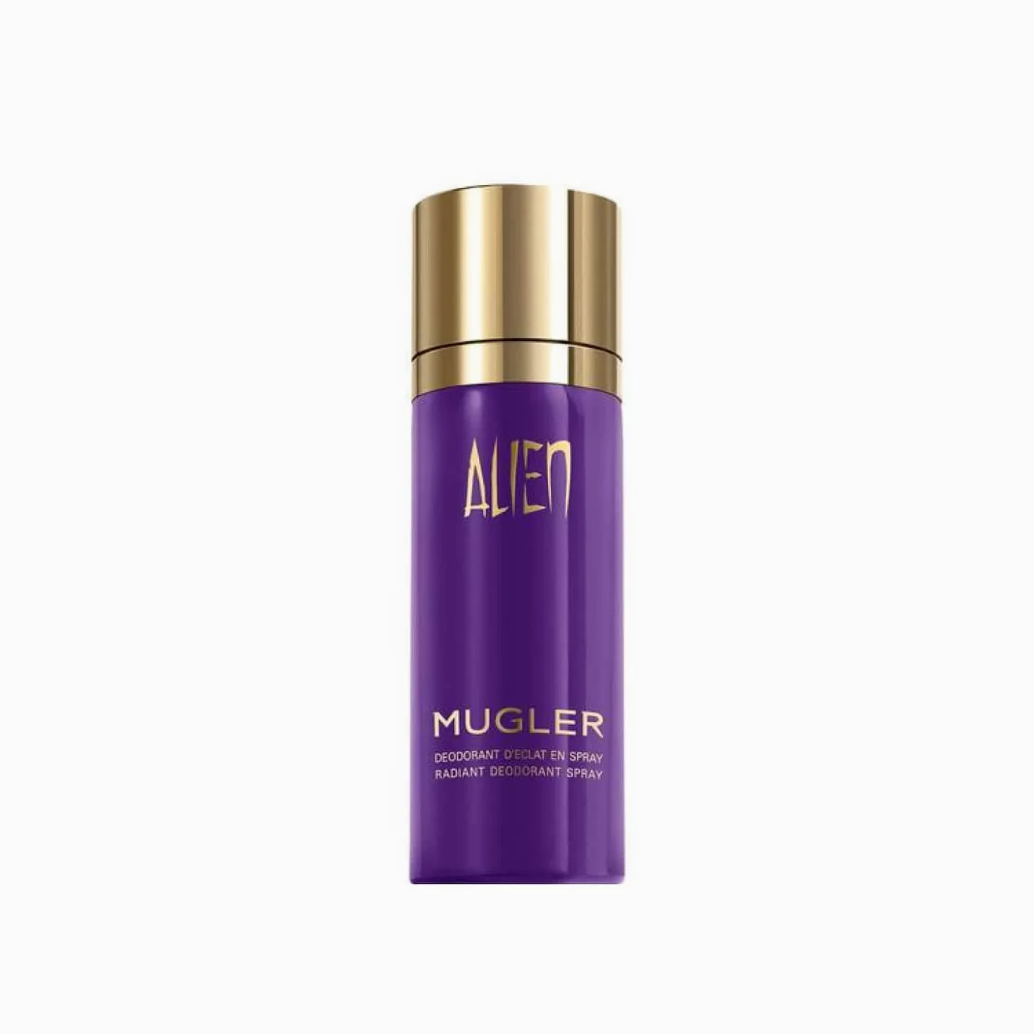 MUGLER Alien, Deodorante Spray Ambrato, Legnoso e Floreale, Fragranza Straordinaria, 100 ml