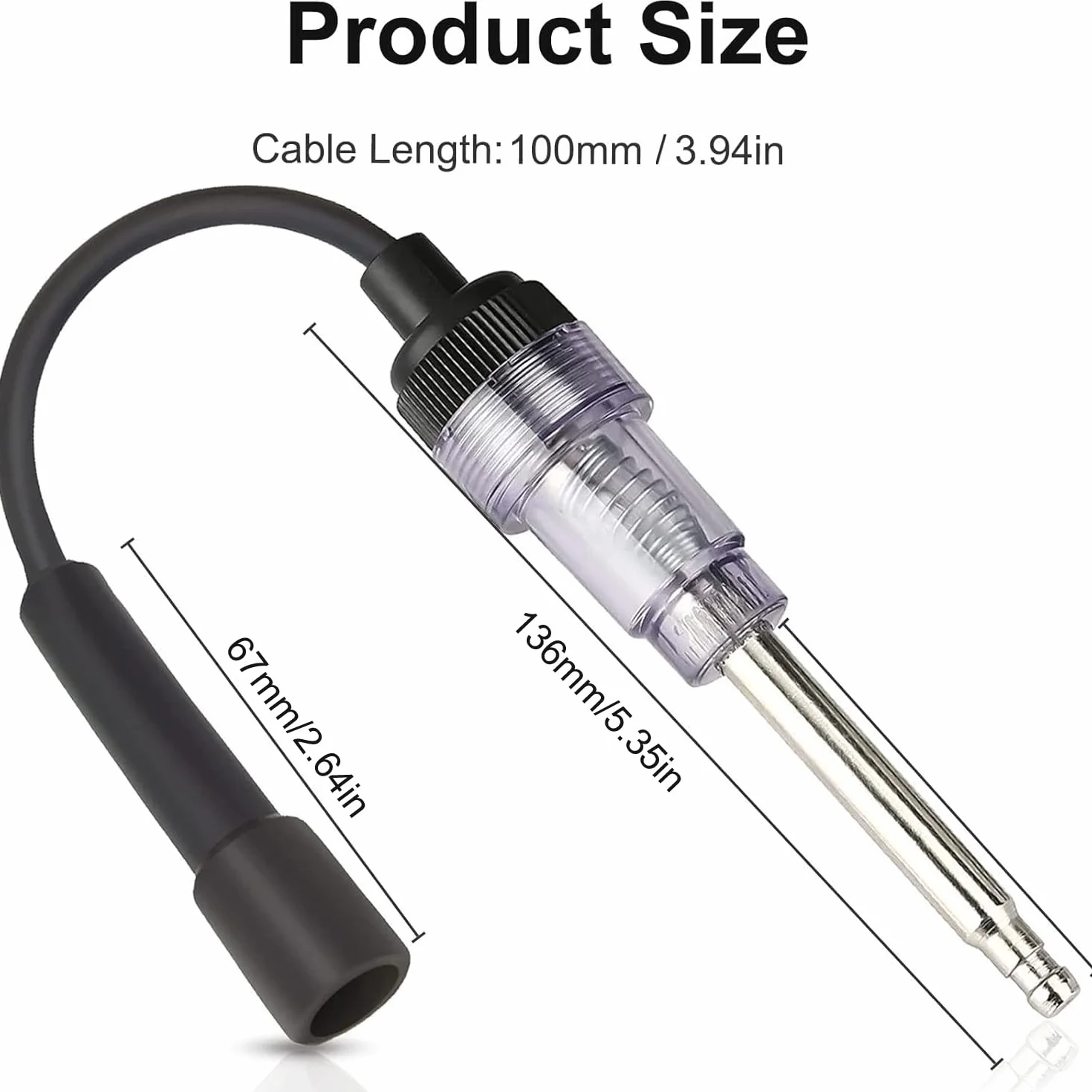 Tester per candele in linea, strumento di verifica del motore e diagnostica dell'indotto, accessori auto