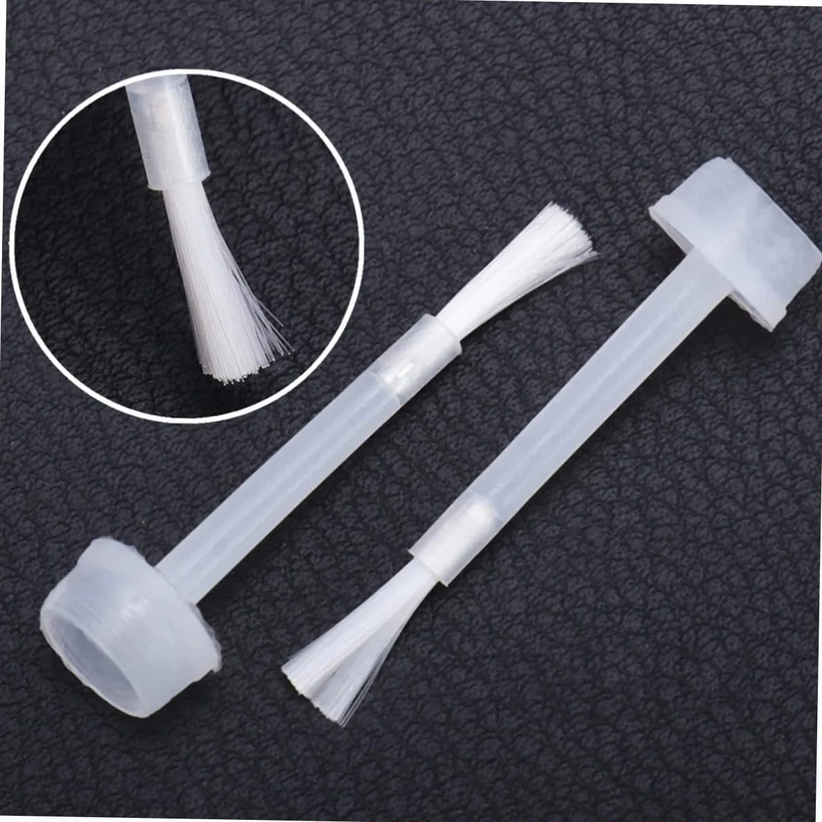 Healvian 2 Set Di Pennelli Di Ricambio Per Smalto Per Unghie Per Immersione Di Liquidi Setole Morbide Strumenti Per Manicure 400 Pezzi * 2
