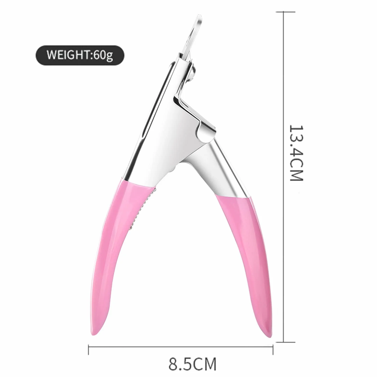 Tronchese Unghie Finte Professionale per Unghie Acriliche e Gel, Rosa