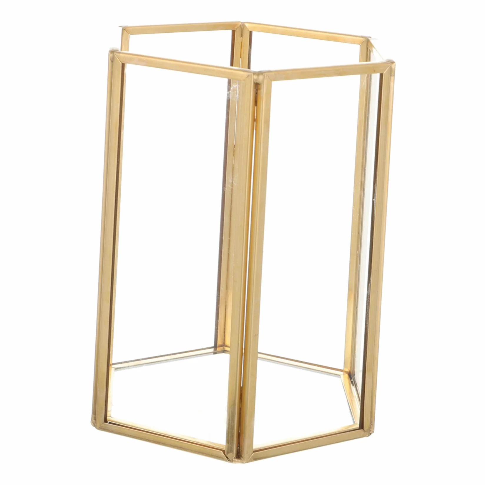 Porta Pennelli Da Trucco in Acrilico Trasparente Organizzatore Di Pennelli Cosmetici Ampia Capacità Da Scrivania Per Uso Domestico e Regalo Elegante