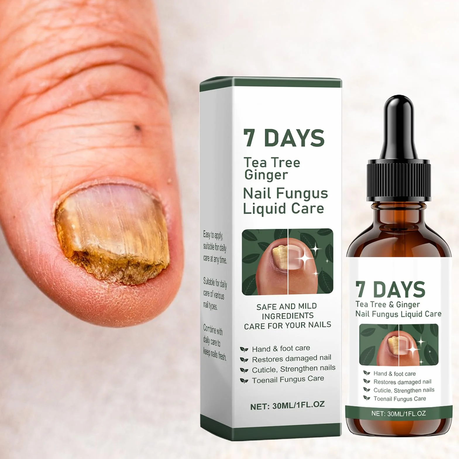 Olio per Cuticole - Olio Cura Unghie 30ml,Rinforzante Liquido Giornaliero Ripristino Salute Mani Piedi Donne Uomini Discolorazione