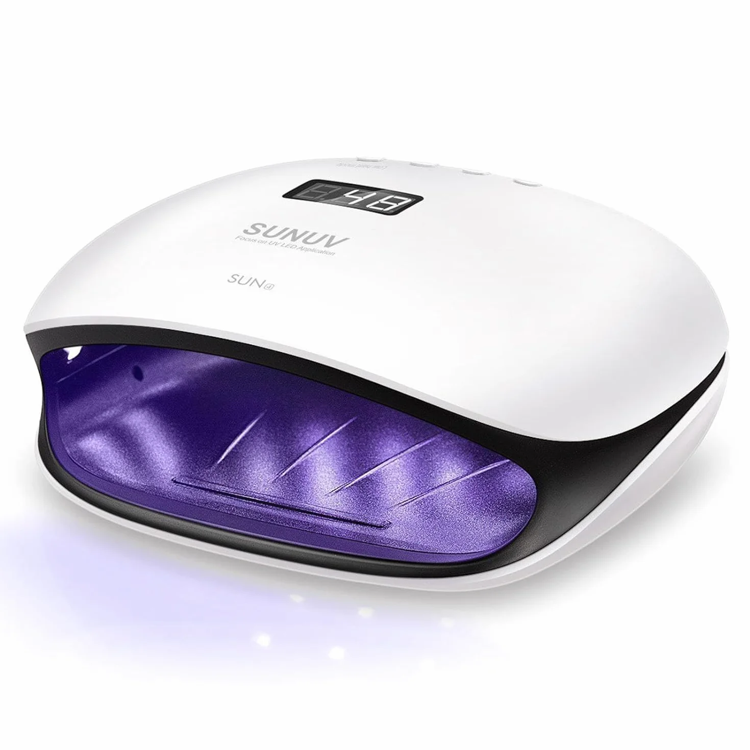 SUNUV SUN4 Lampada UV LED per Unghie Asciugatrice Gel Manicure con 4 Timer LCD Display Sensore