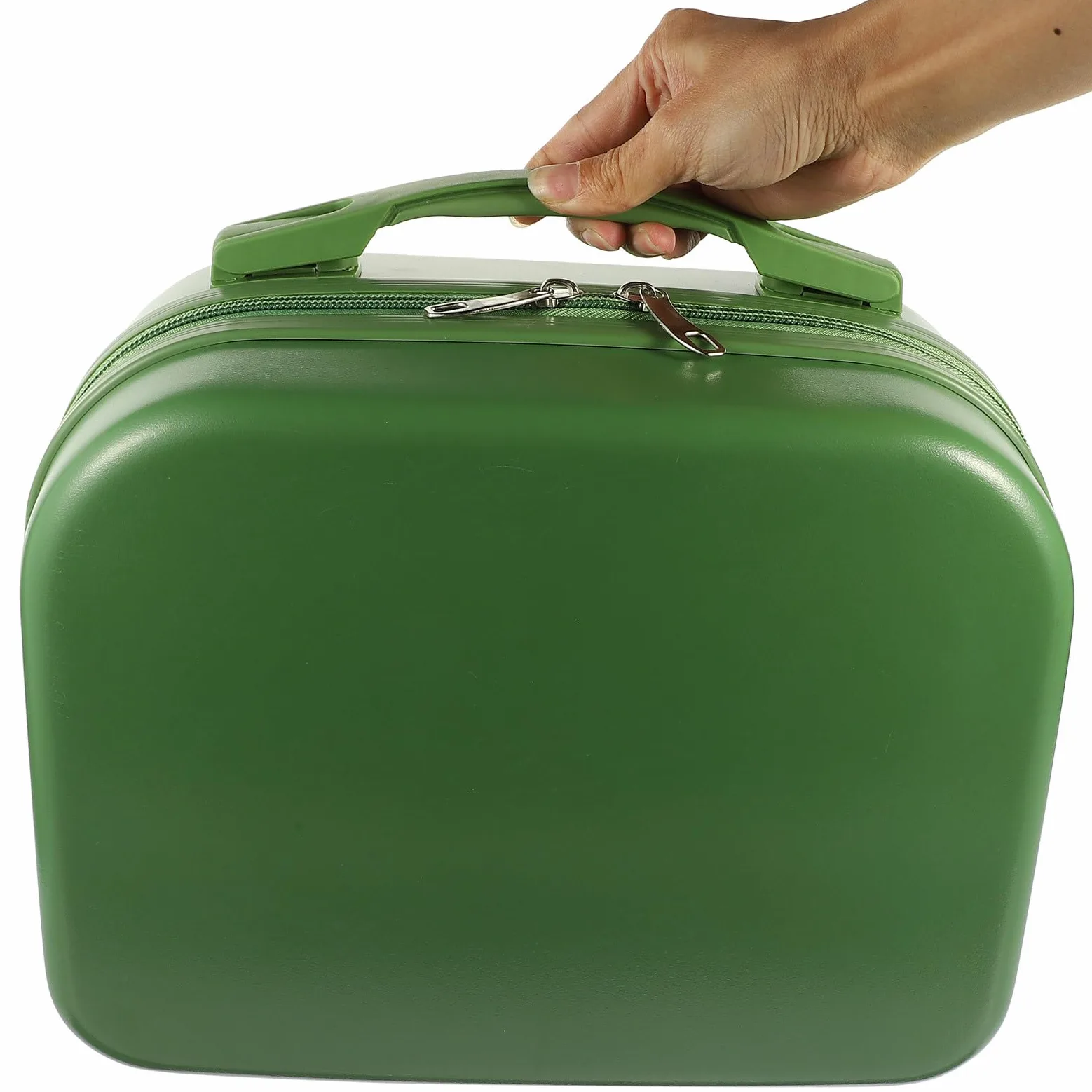 Baluue Valigetta per Trucchi da Viaggio 14 Pollici Mini Borsa Cosmetica Portatile Manico Compatta e Resistente per Uso Quotidiano e Professionale