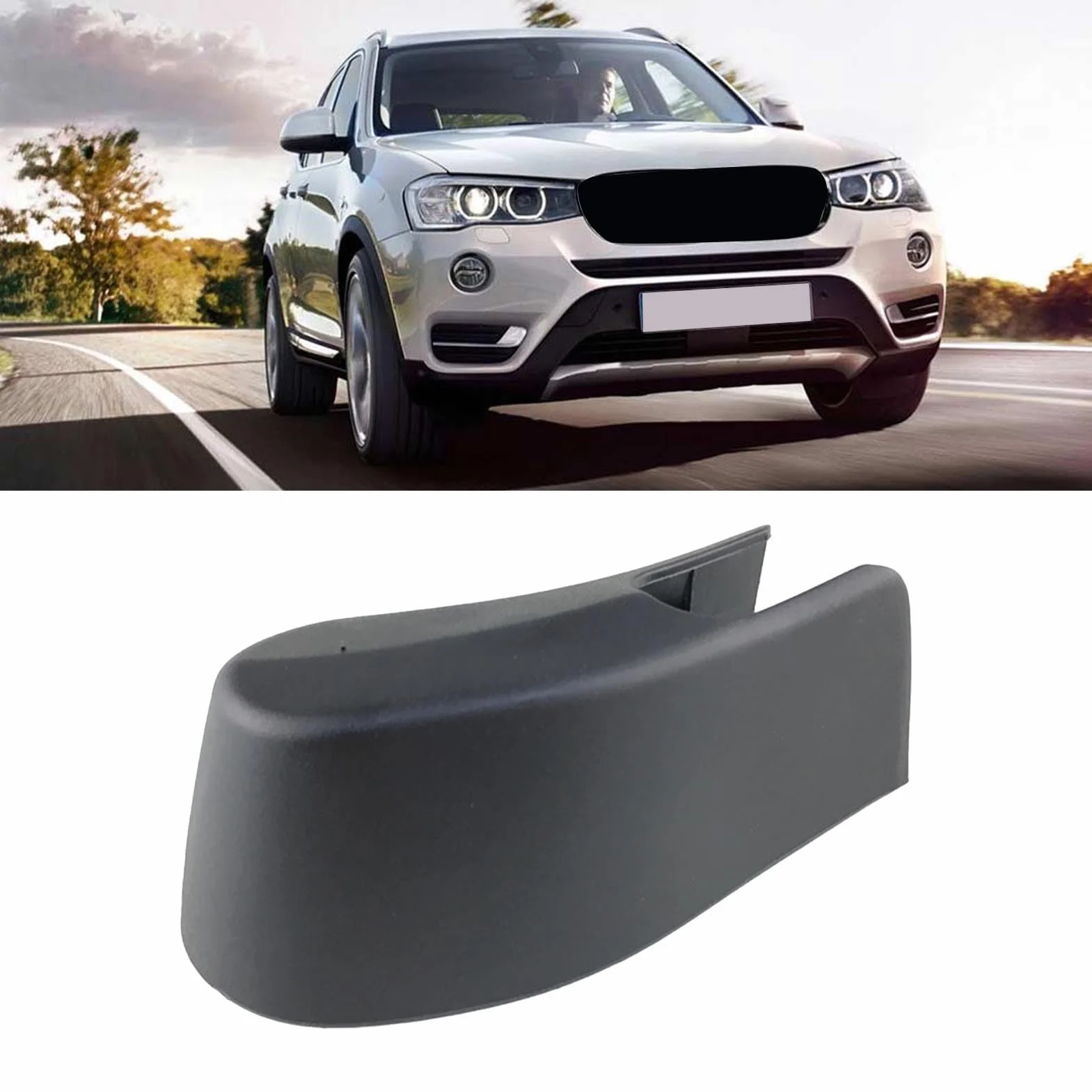 Copri Dado Braccio Tergicristallo Posteriore per BMW X3 2011-2017 X5 2007-2013 OE 61627161030