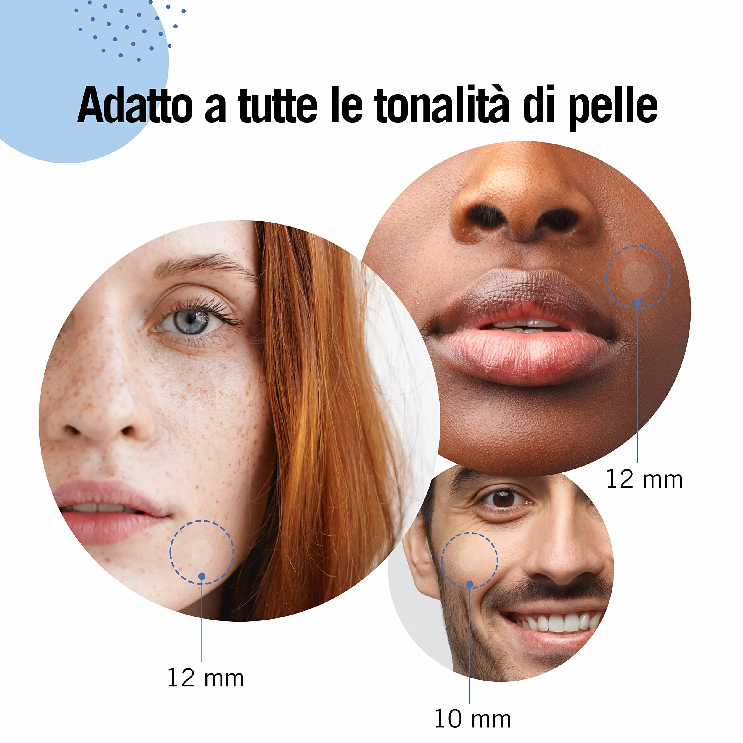 Pimple Patch Hydrocolloid - 39 Cerotti Idrocolloidali Per Brufoli Viso Invisibili in Due Dimensioni - Cerotti Assorbi Brufoli Coreani Grandi Per Acne - Prodotto in Corea Per Uso Quotidiano