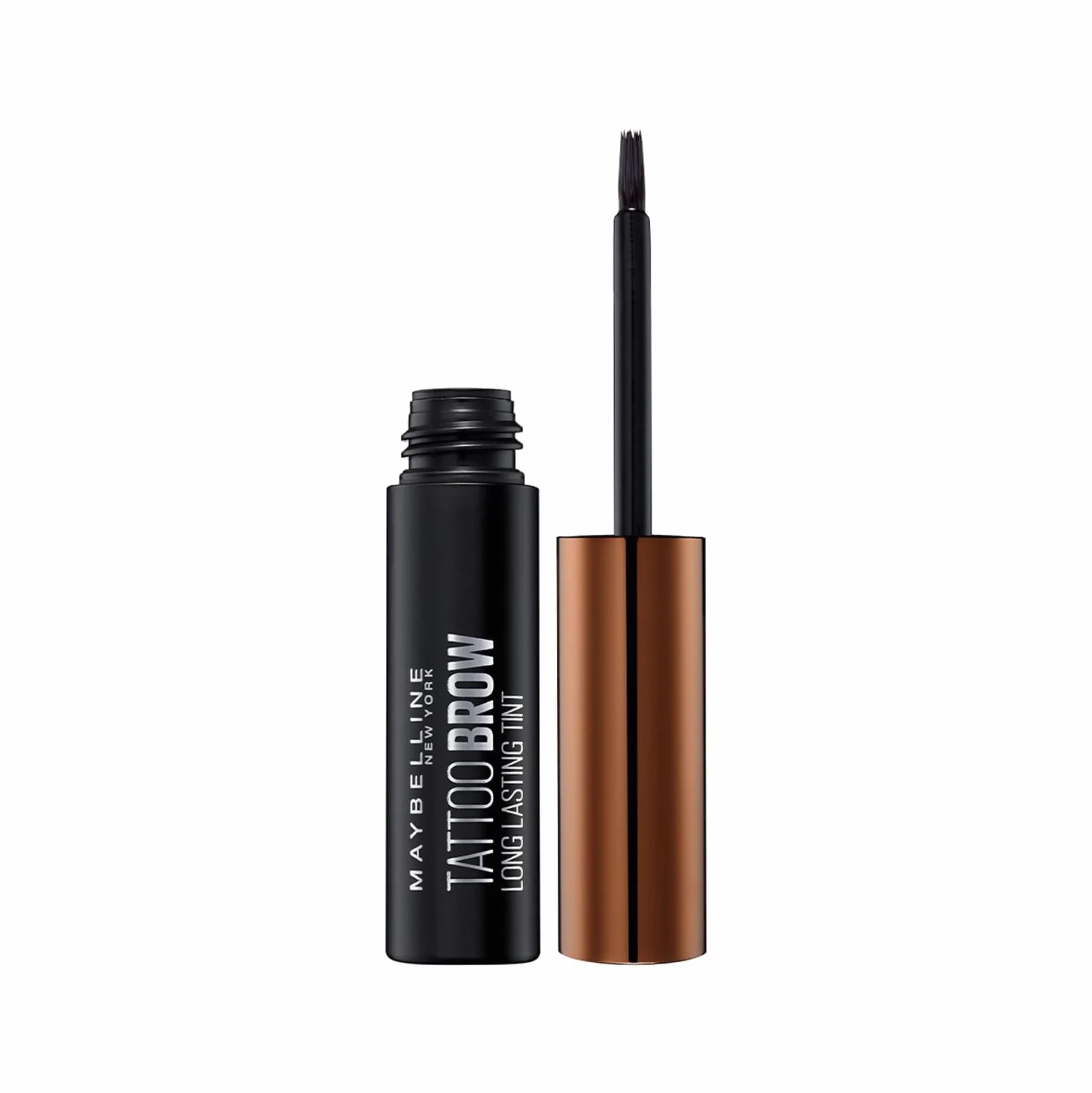 Maybelline New York Tinta Sopracciglia Semipermanente Tattoo Brow Peel-Off, Light Brown (01), 4,6 g