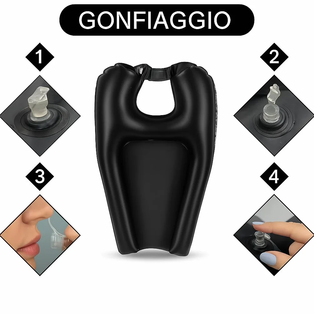 App Life Lavatesta Portatile Gonfiabile per Parrucchieri, Anziani, Disabili