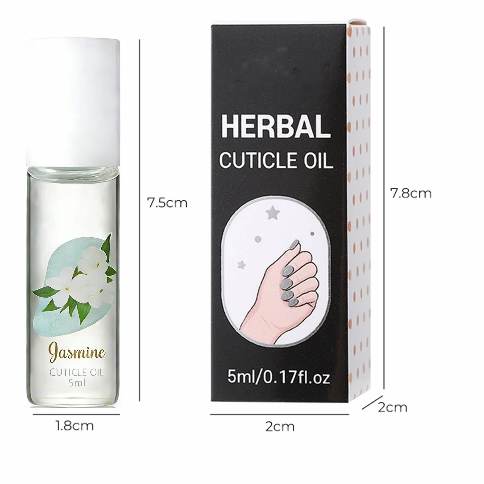Nail Oil Per Unghie E Cuticole, 4pc Cuticole-per Olio-unghie Per La Cura E Il Rinforzo Delle Roll On Treatment Per-unghie Danneggiate Olio-per-cuticole Delle Mani E Dei Piedi