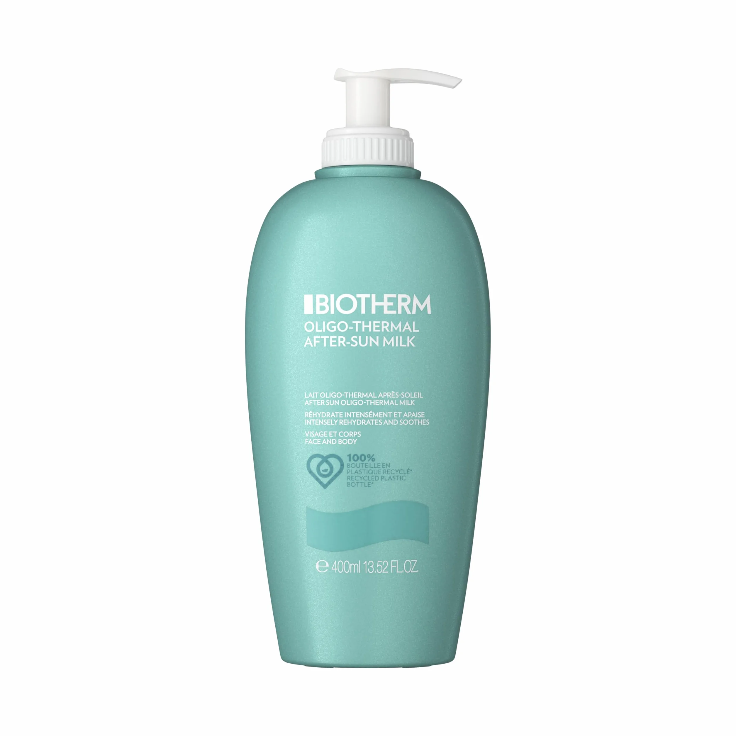 BIOTHERM Oligo-Thermal After-Sun Milk, Latte Corpo Doposole, Trattamento Idratante e Nutriente, Effetto Lenitivo, Per Tutti i Tipi di Pelle, 400 ml