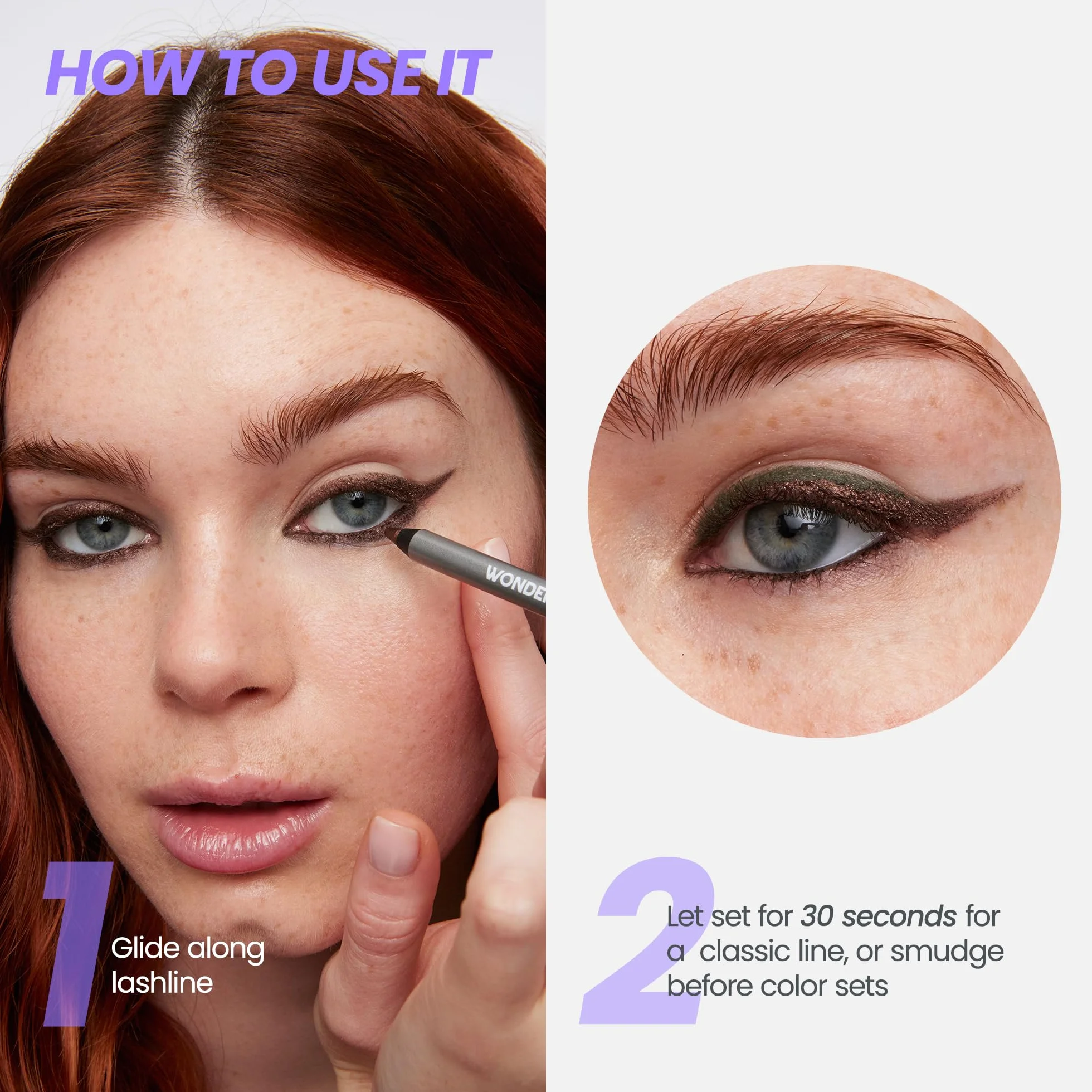 Wonderskin 1440 Matita Eyeliner Nera Waterproof A Lunga Tenuta