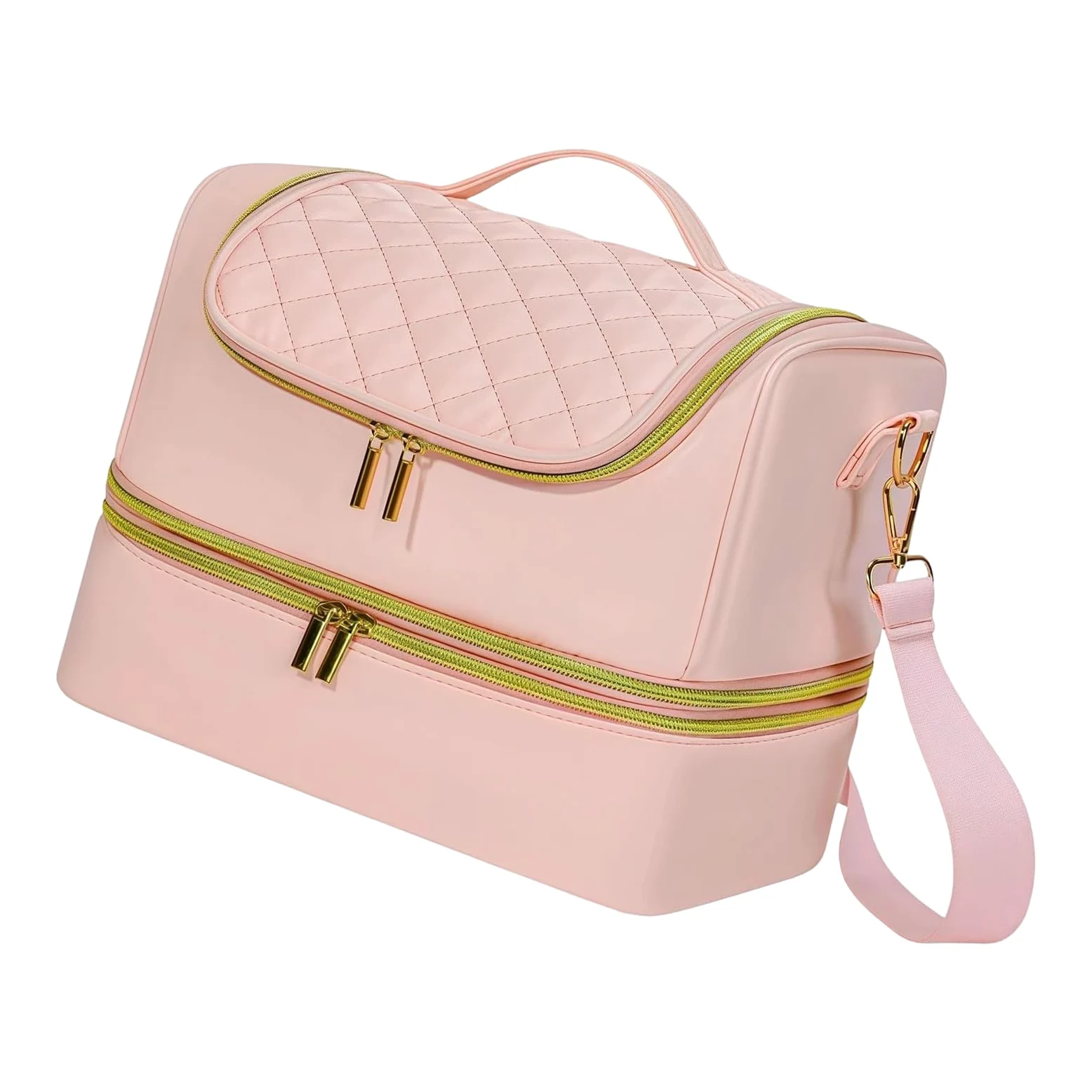 Borsa organizer per strumenti per unghie Custodia piccola per pennelli da trucco Borsa da viaggio per smalti per unghie Borsa per cosmetici da viaggio con manico per riporre strumenti artistici