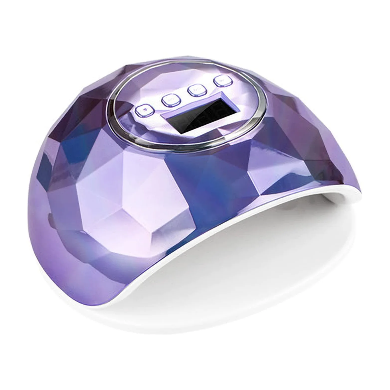 ZYC La Lampada a LED UV 86W per Unghie è Adatta per Tutti Gli smalti di Gel con Raggi ultravioletti 39 LED Lampada per Unghie a Secco rapido,Viola