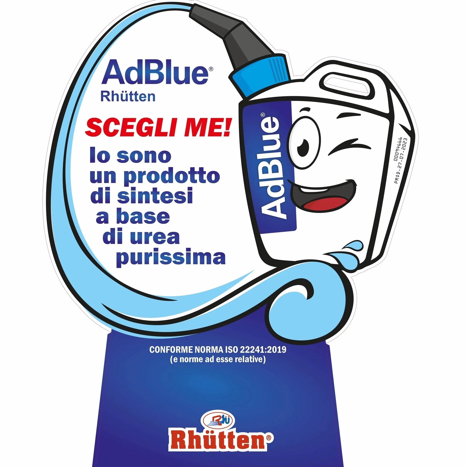 Basf AdBlue Additivo di Sintesi Urea Purissima ISO 22241 5L
