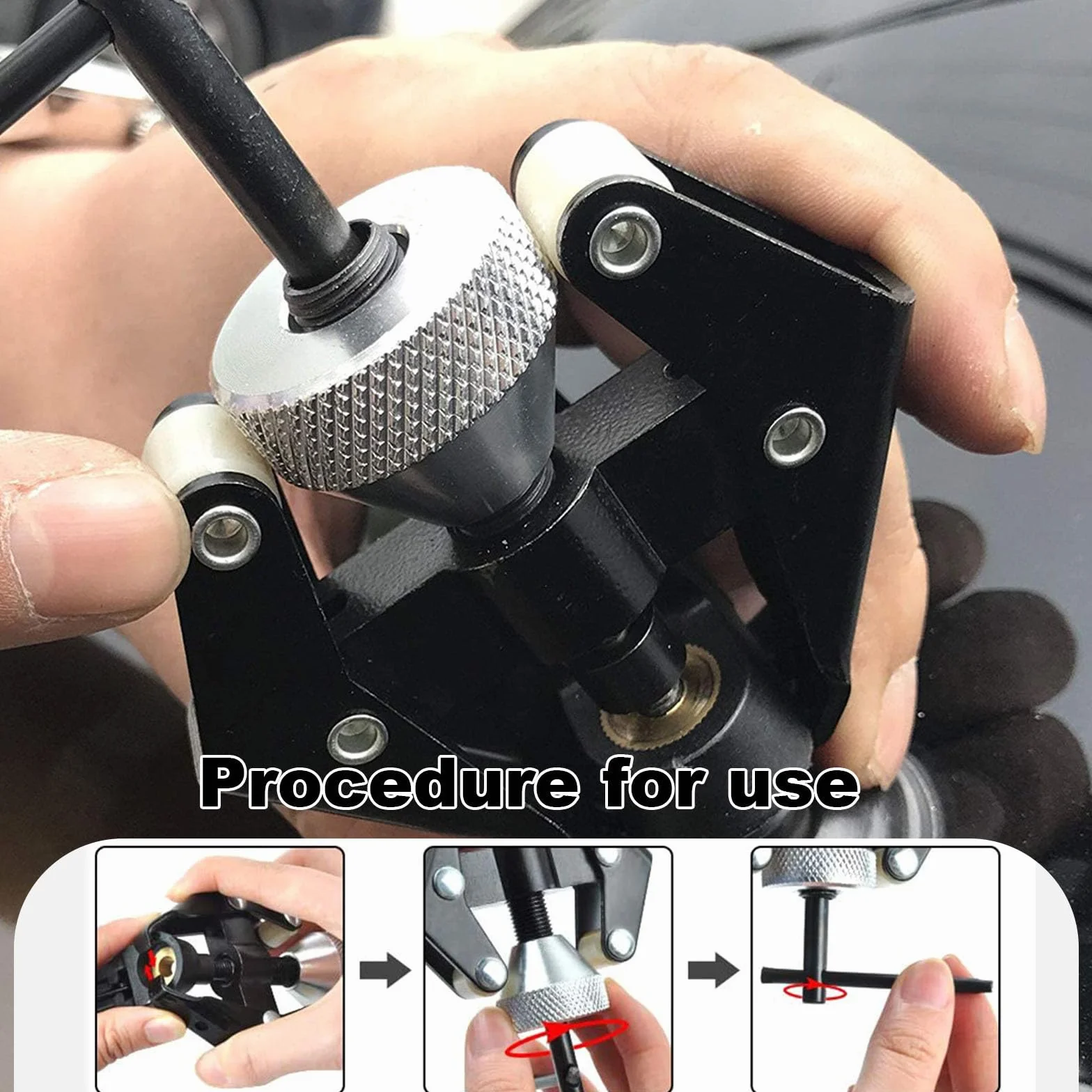 Estrattore Tergicristallo Auto Regolabile Universale 9-30mm 3 Pezzi